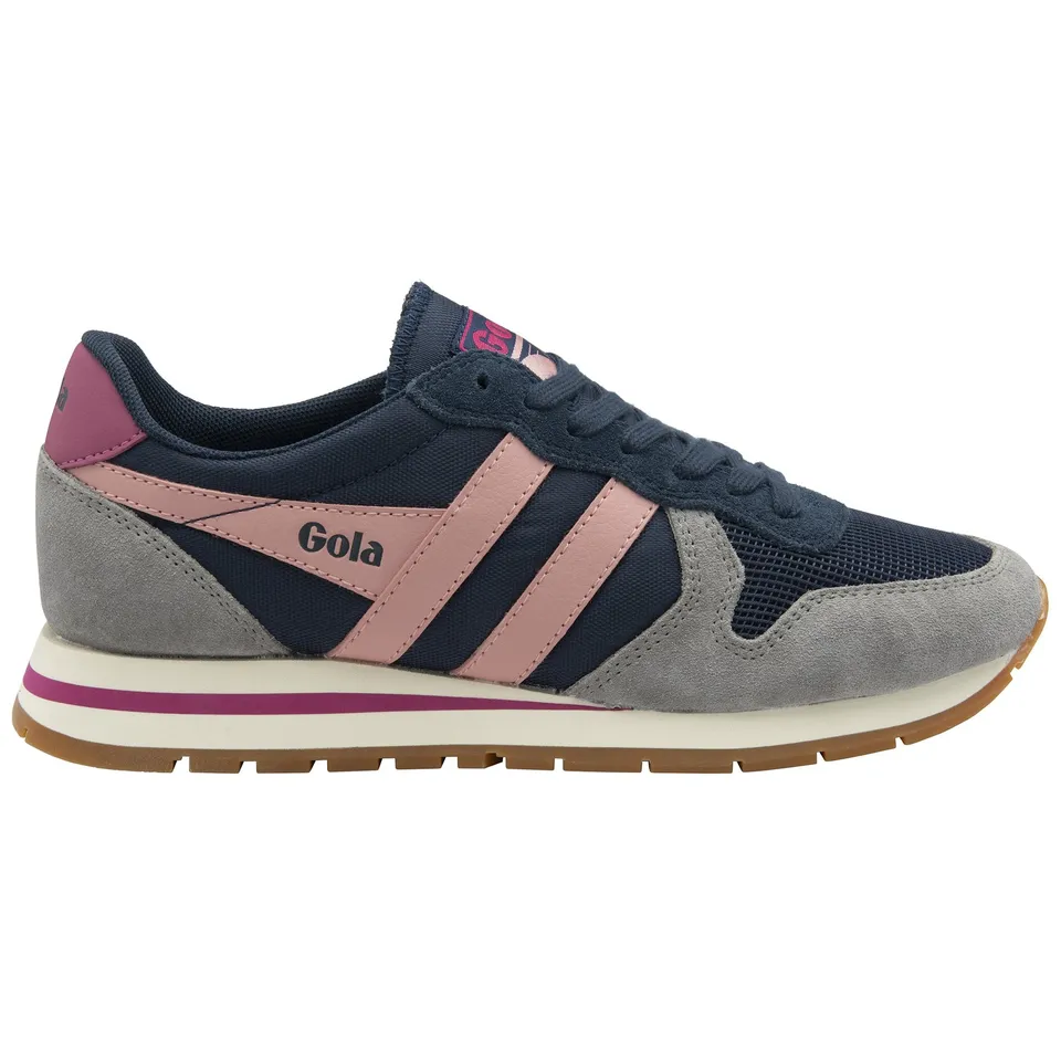 gola-daytona-damen-sneaker-marine-zement-koralle-nylon-wildleder image 1