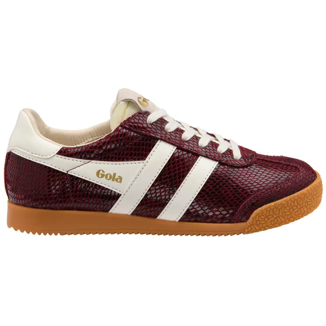 gola-elan-serpent-turnschuhe-f-r-damen-windsorrot-schlangenprint image 1