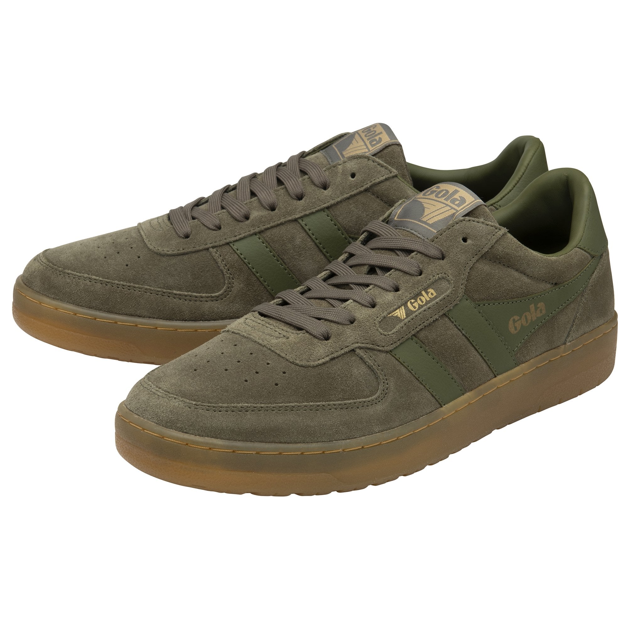 gola-hawk-suede-86-herren-sneaker-khaki-veloursleder image 3