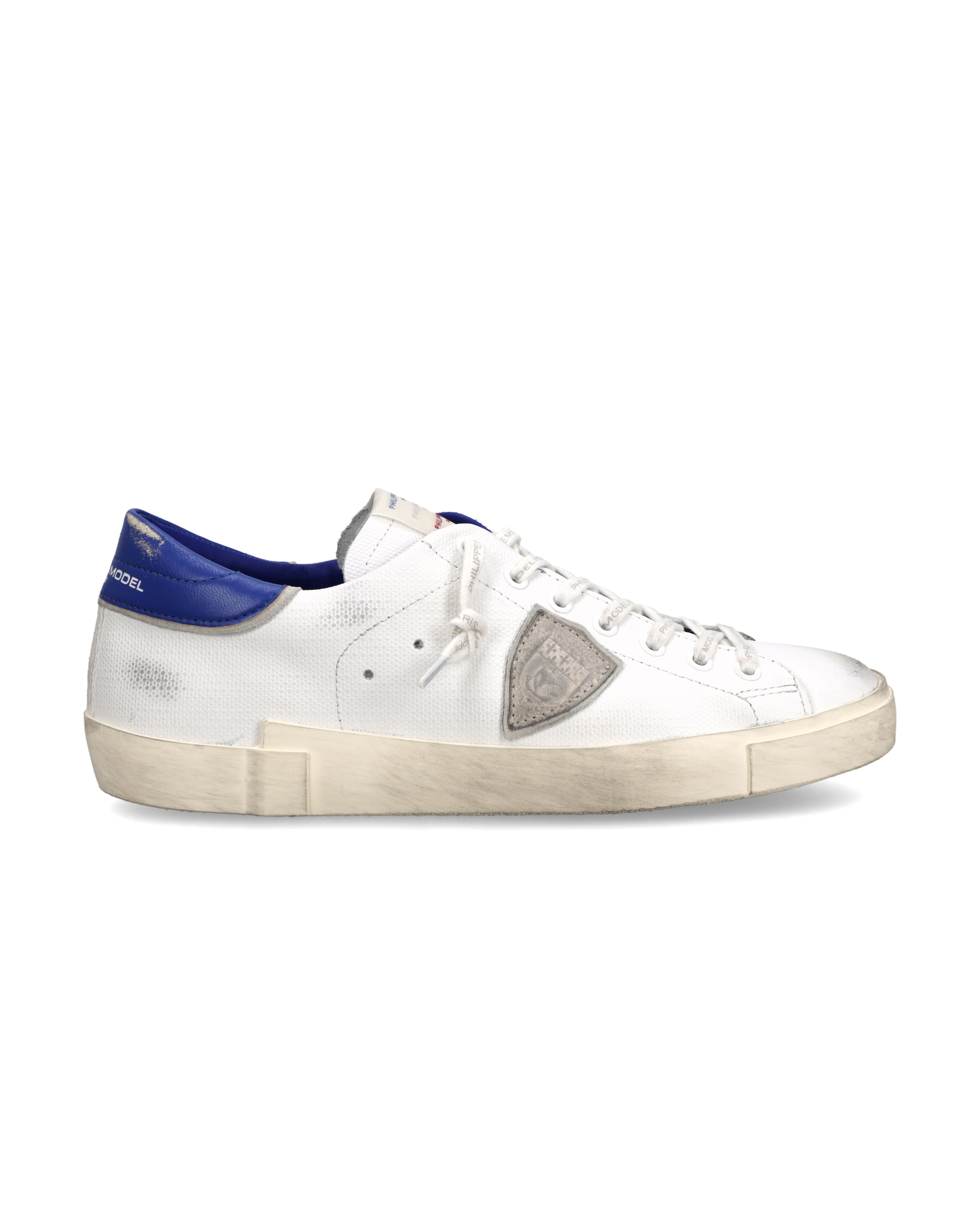 philippe-model-prsx-herren-sneaker-wei-hellblau-flaggen-label image 1