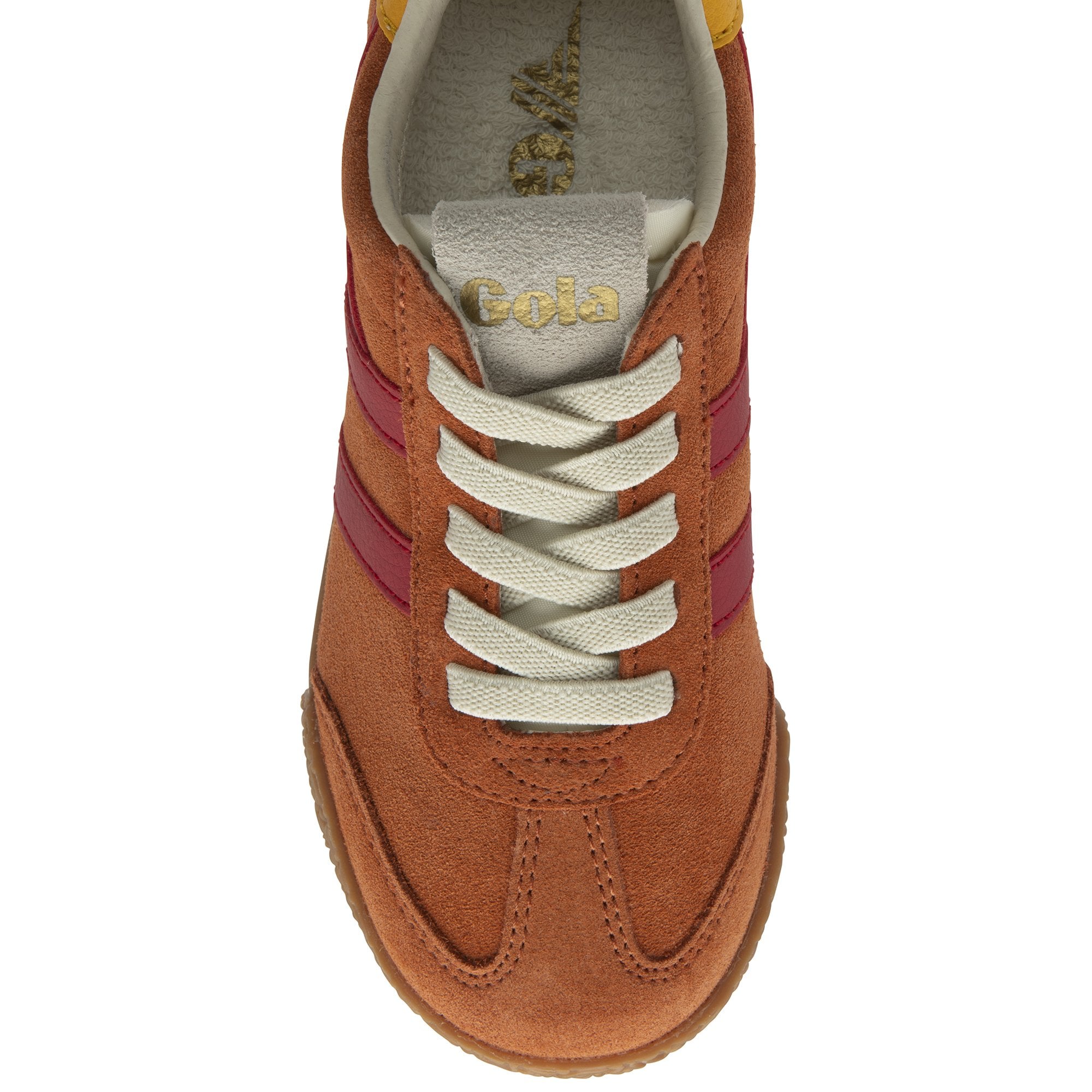 gola-elan-kinder-sneaker-orange-wildleder image 5