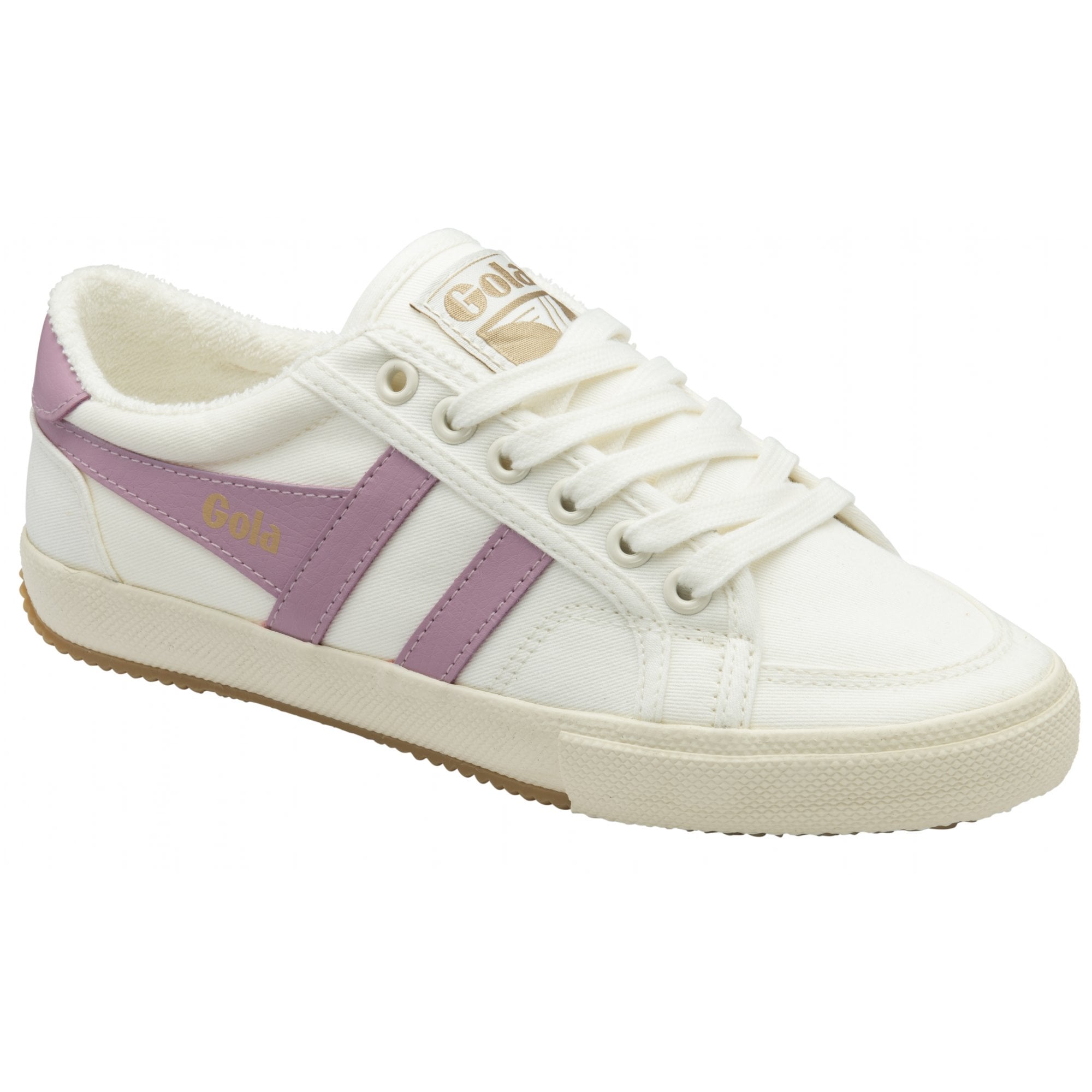 gola-stratus-plimsoll-sneaker-f-r-damen-in-cremewei-bonbon image 2