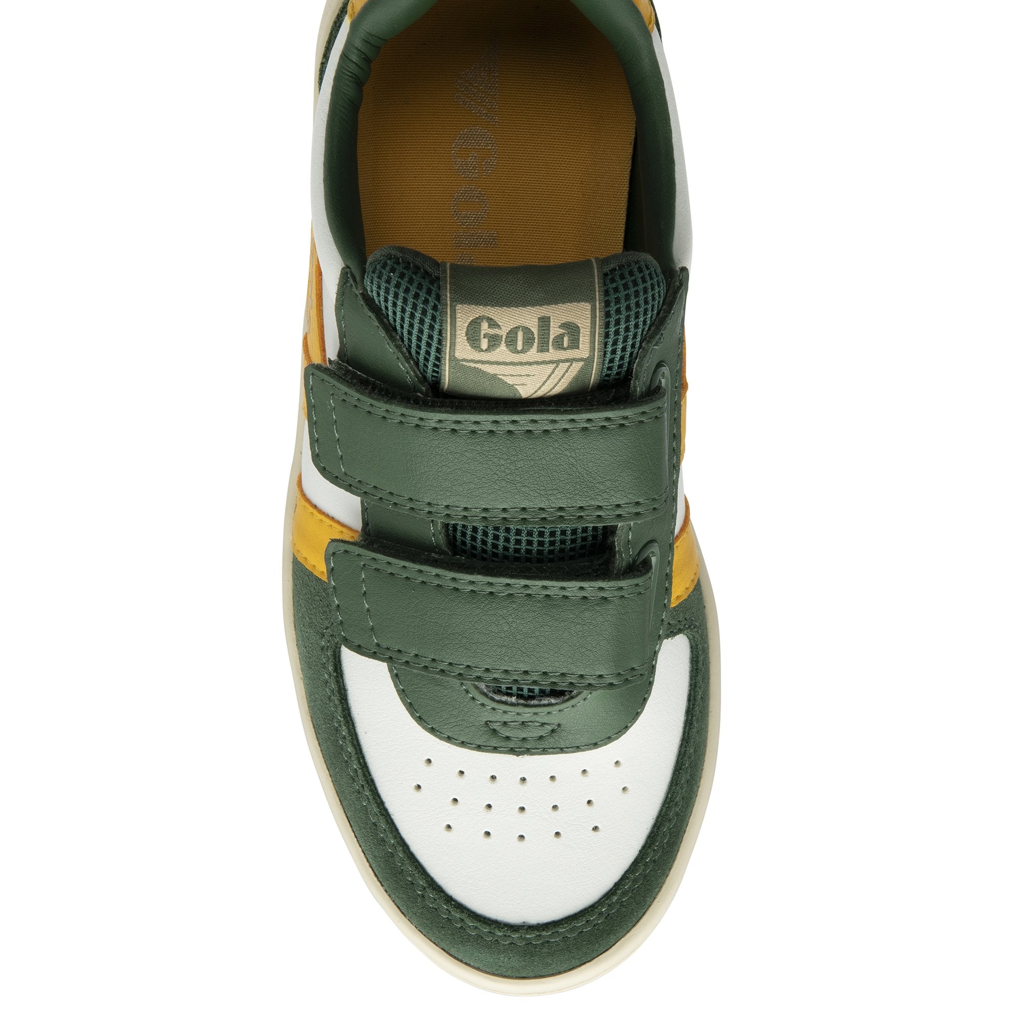 gola-hawk-strap-kinder-sneaker-wei-gr-n-gelb image 5