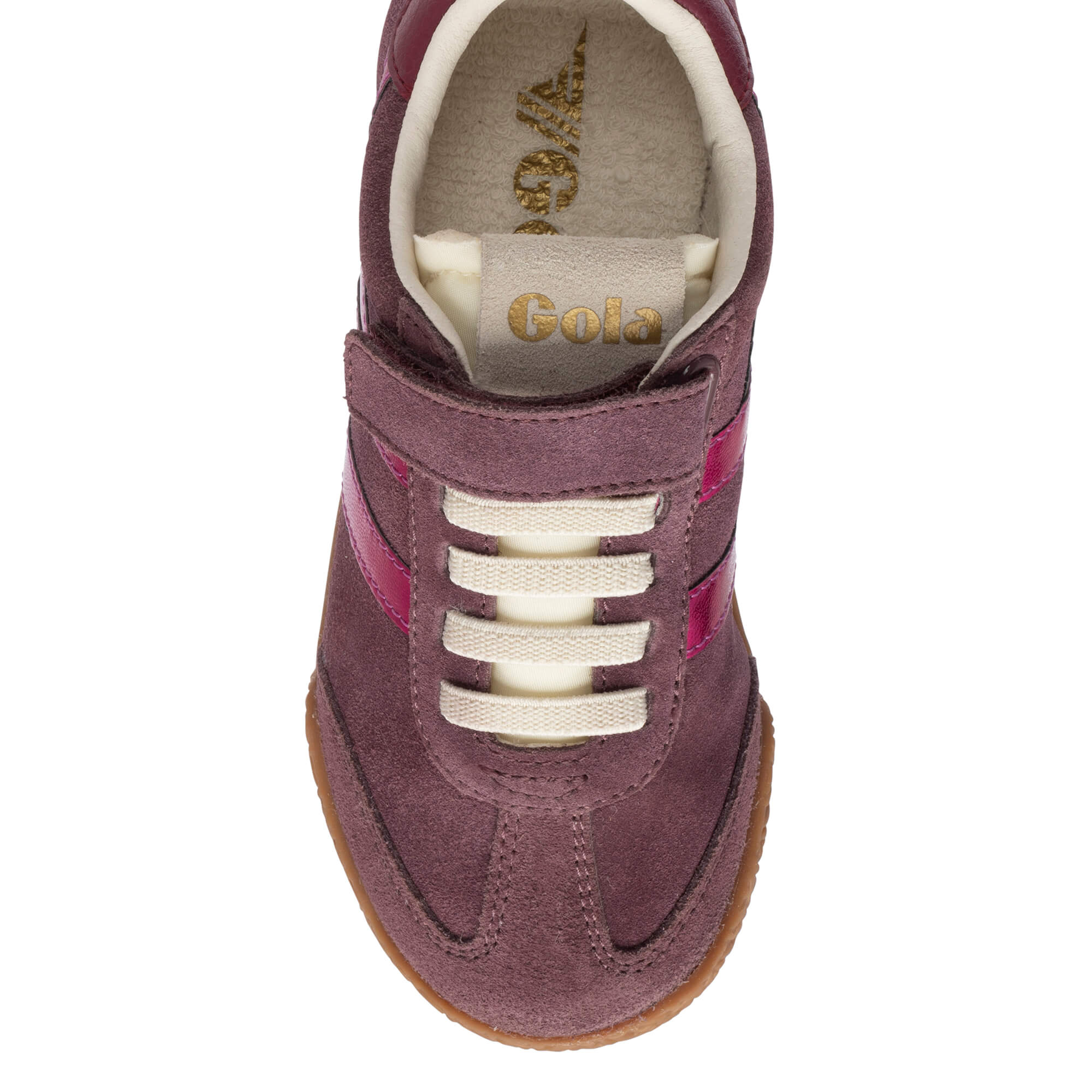 gola-elan-glitz-strap-kinder-sneaker-windsor-wine image 5