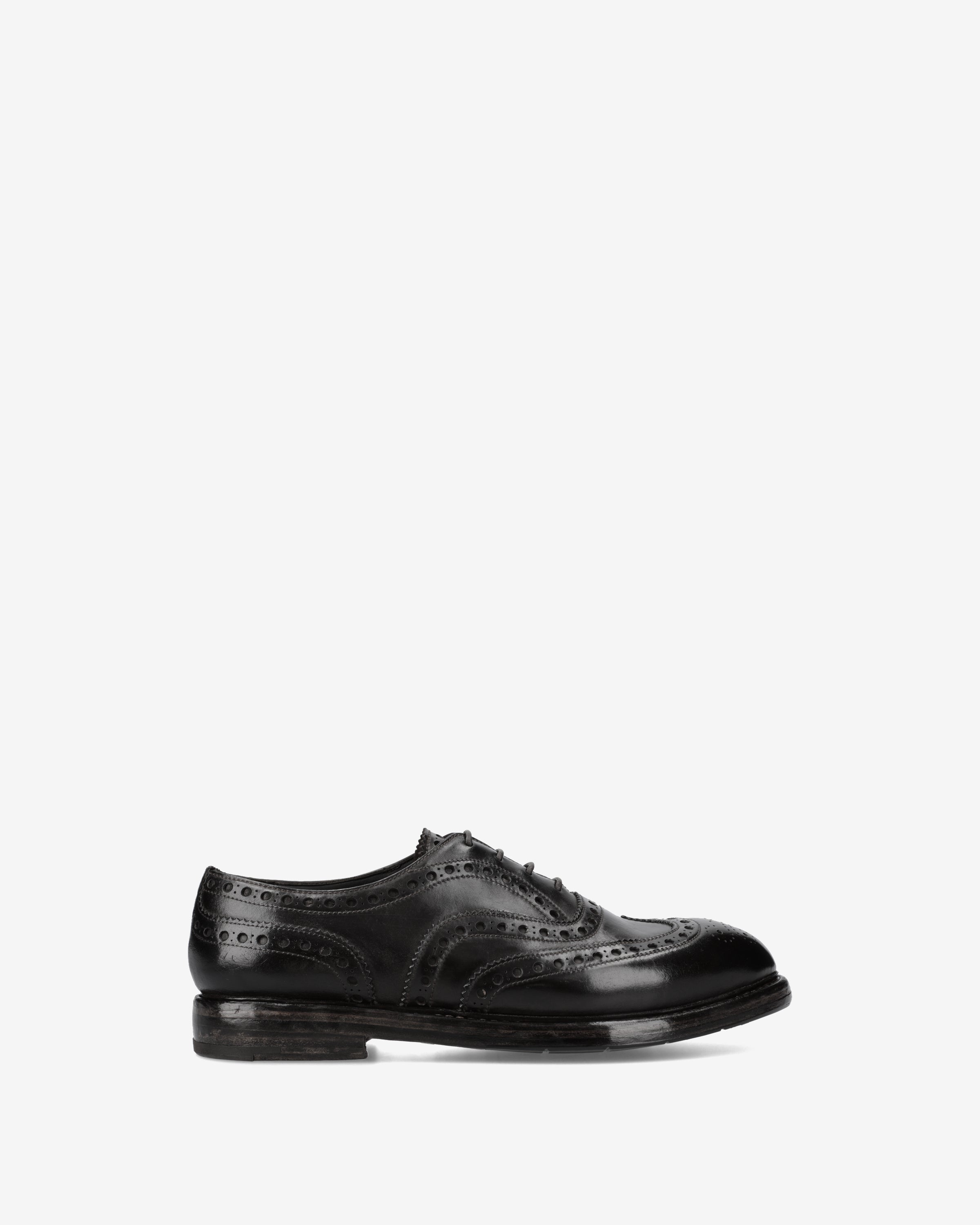 premiata-derby-brogue-cordovan-schwarz-herren image 1