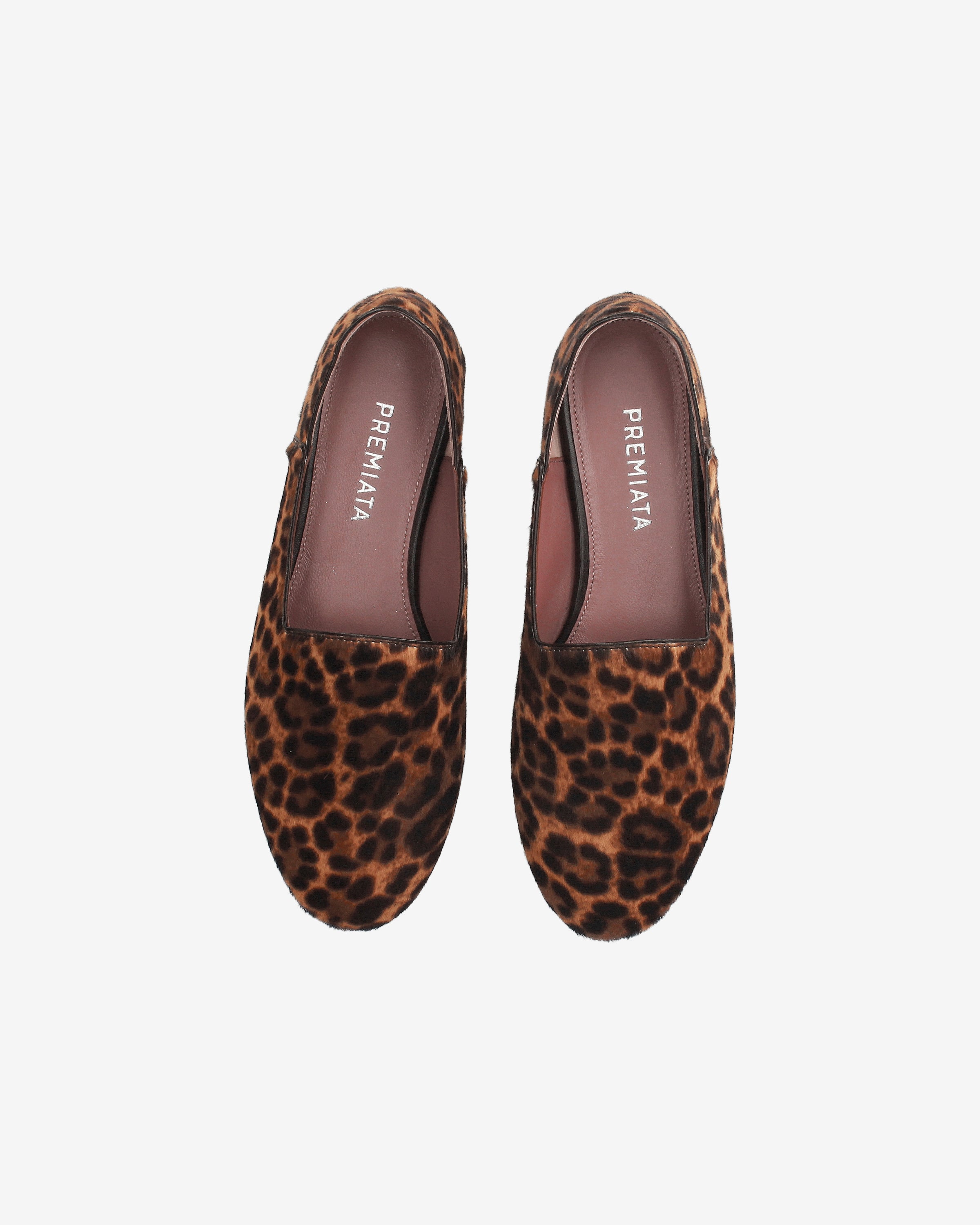 premiata-schuhe-animalier-damen-leder-flat image 6