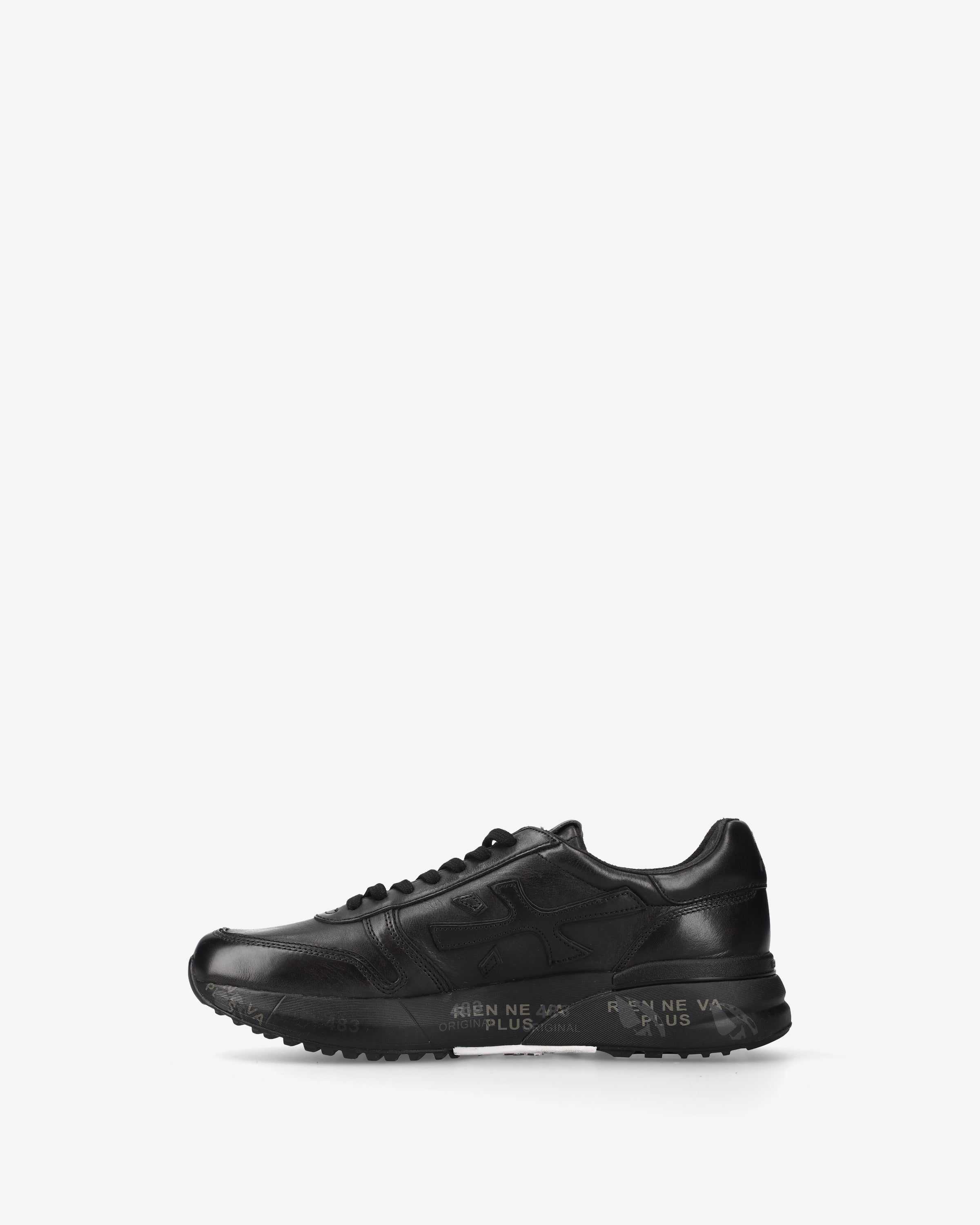 premiata-mick-1453n-sneaker-herren-schwarz-3-cm-sohle image 3