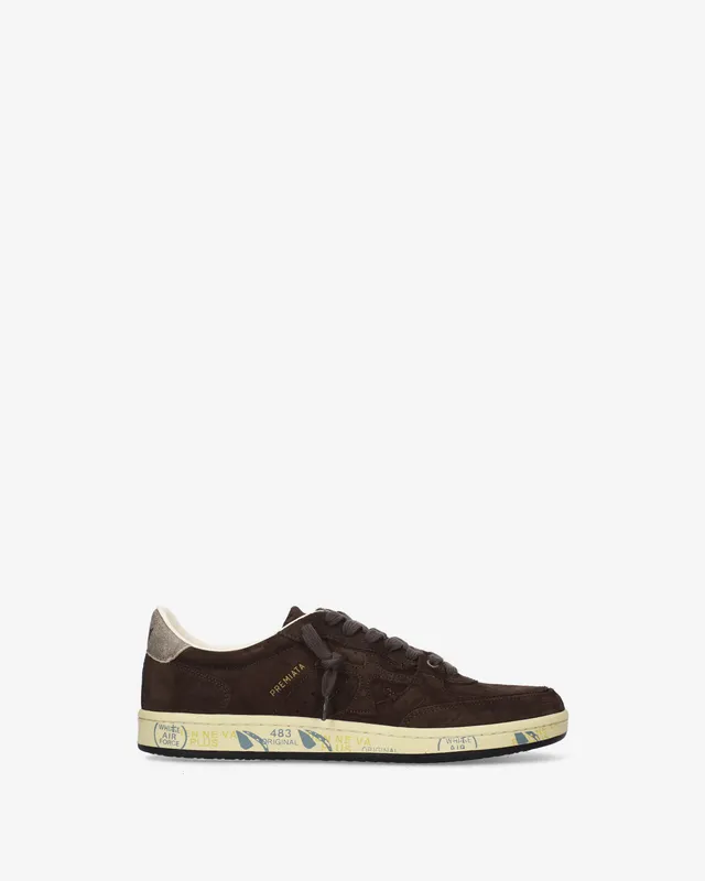 premiata-bskt-clay-8446-sneaker-brown-herren image 1