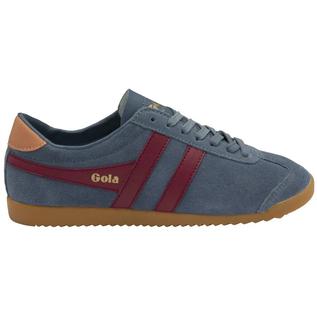 gola-bullet-suede-damen-sneaker-mondhellblau-kirschrot image 1