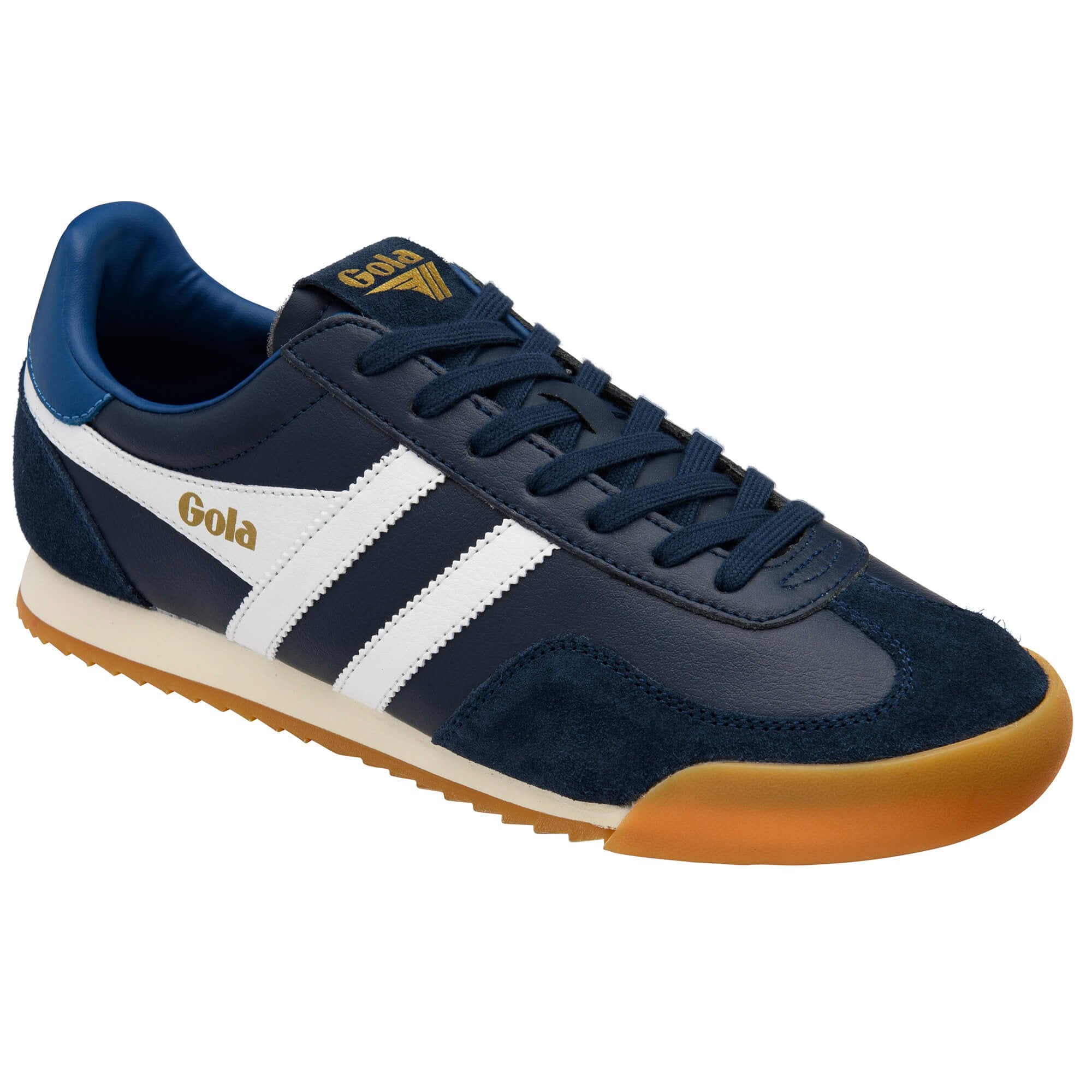 gola-europa-herren-ledersneaker-marine-wei image 2