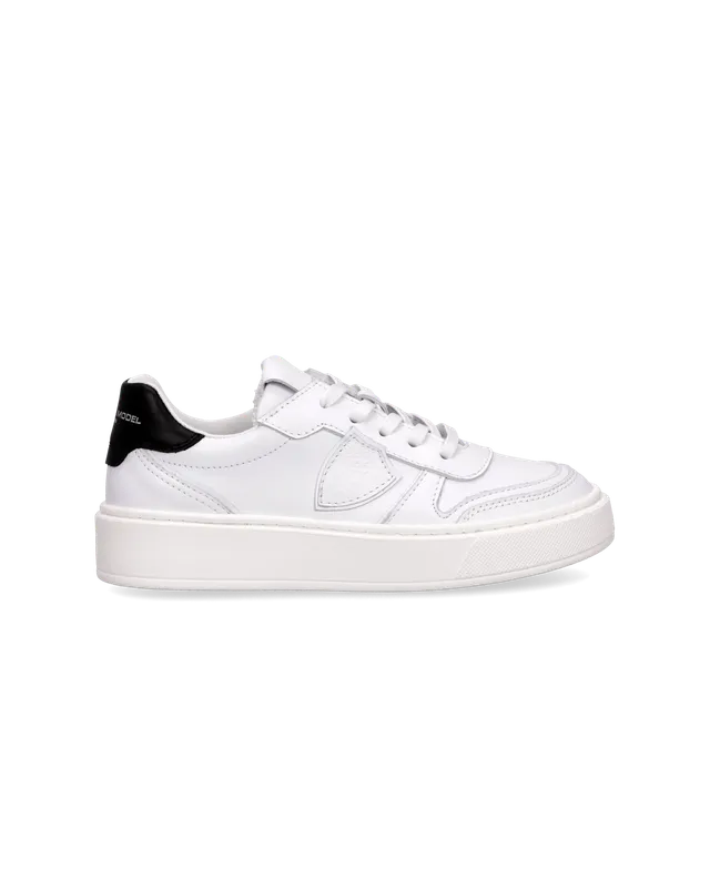 philippe-model-nice-kids-sneaker-wei-schwarz image 1