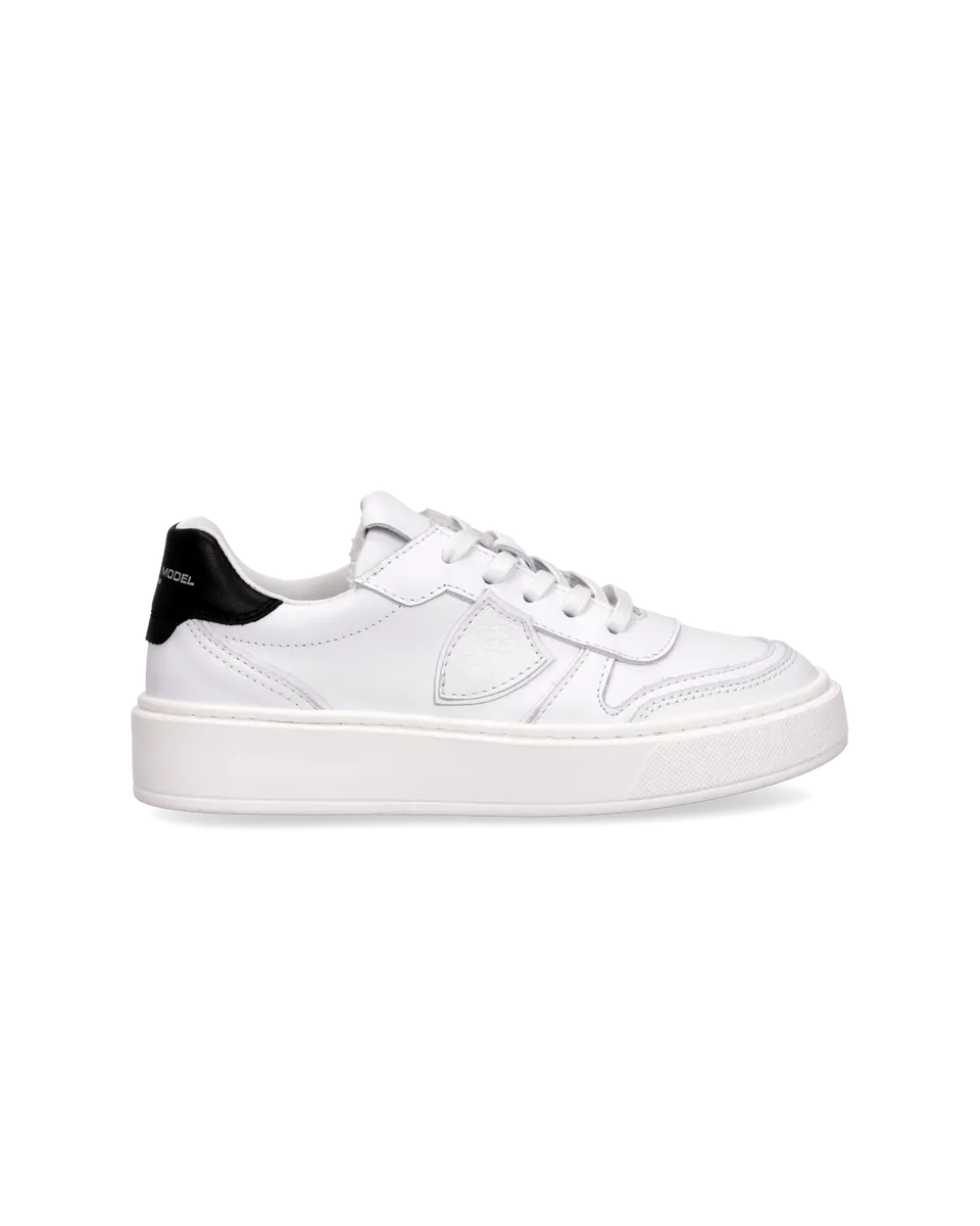 philippe-model-nice-kids-sneaker-wei-schwarz image 1