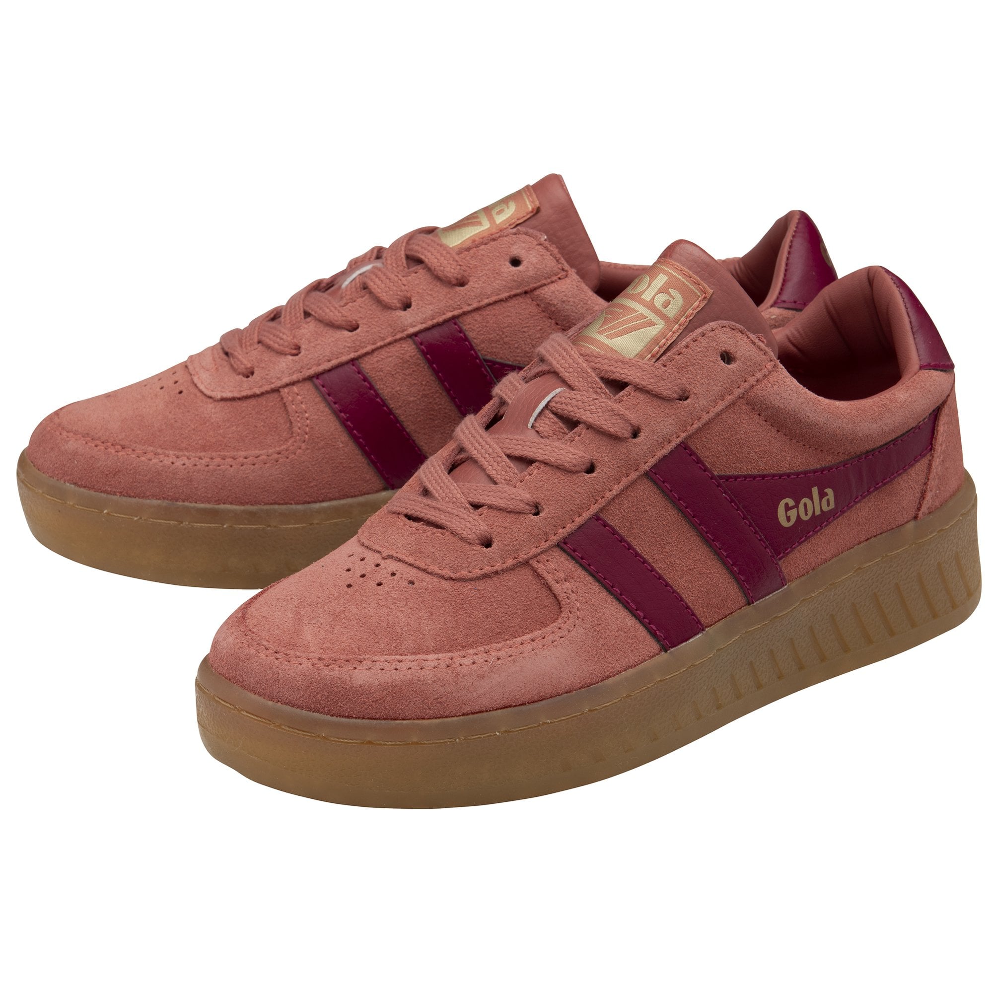 gola-grandslam-suede-damen-sneaker-clay-cerise image 3