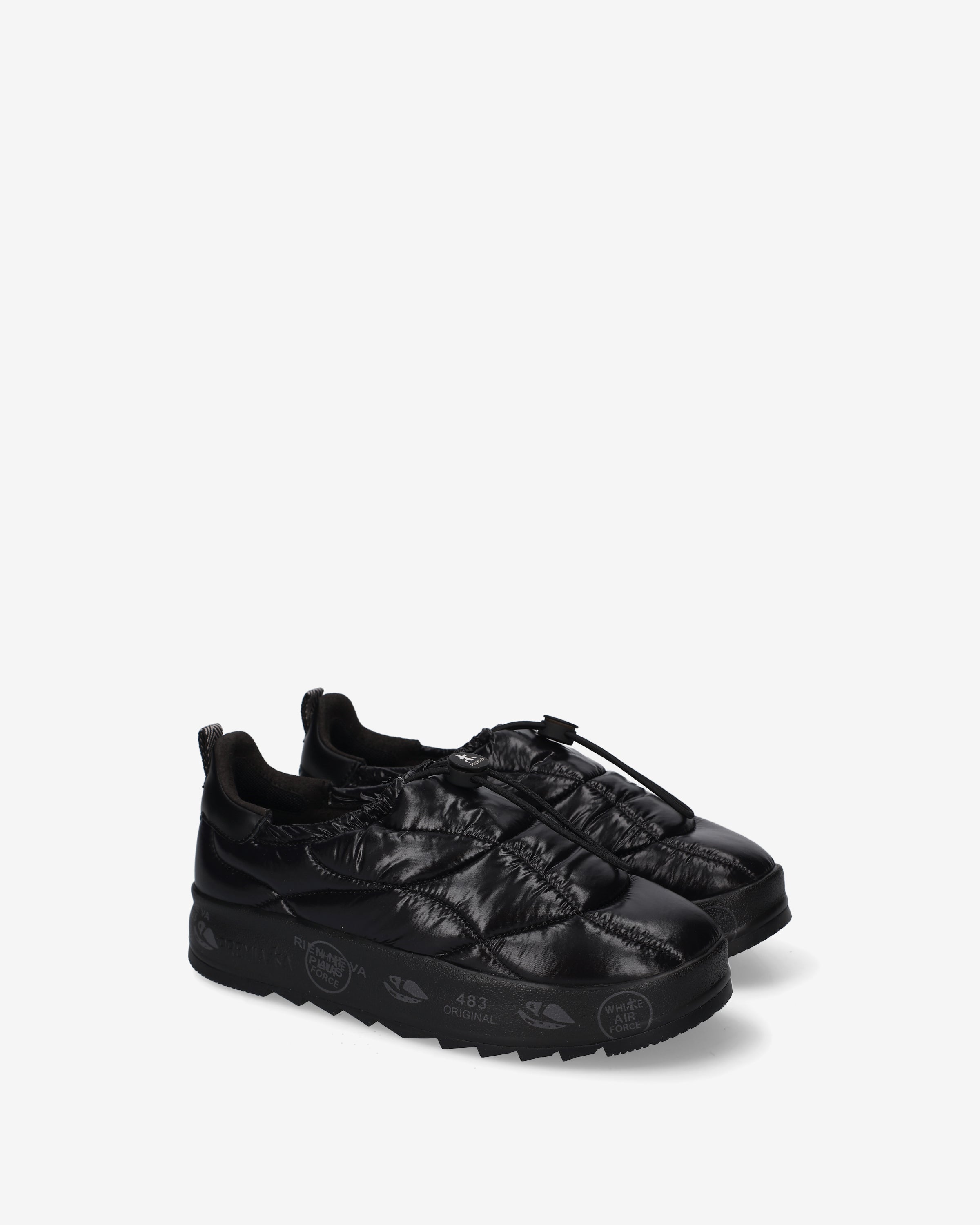 premiata-puffyd-8683-damen-sneaker-schwarz image 2