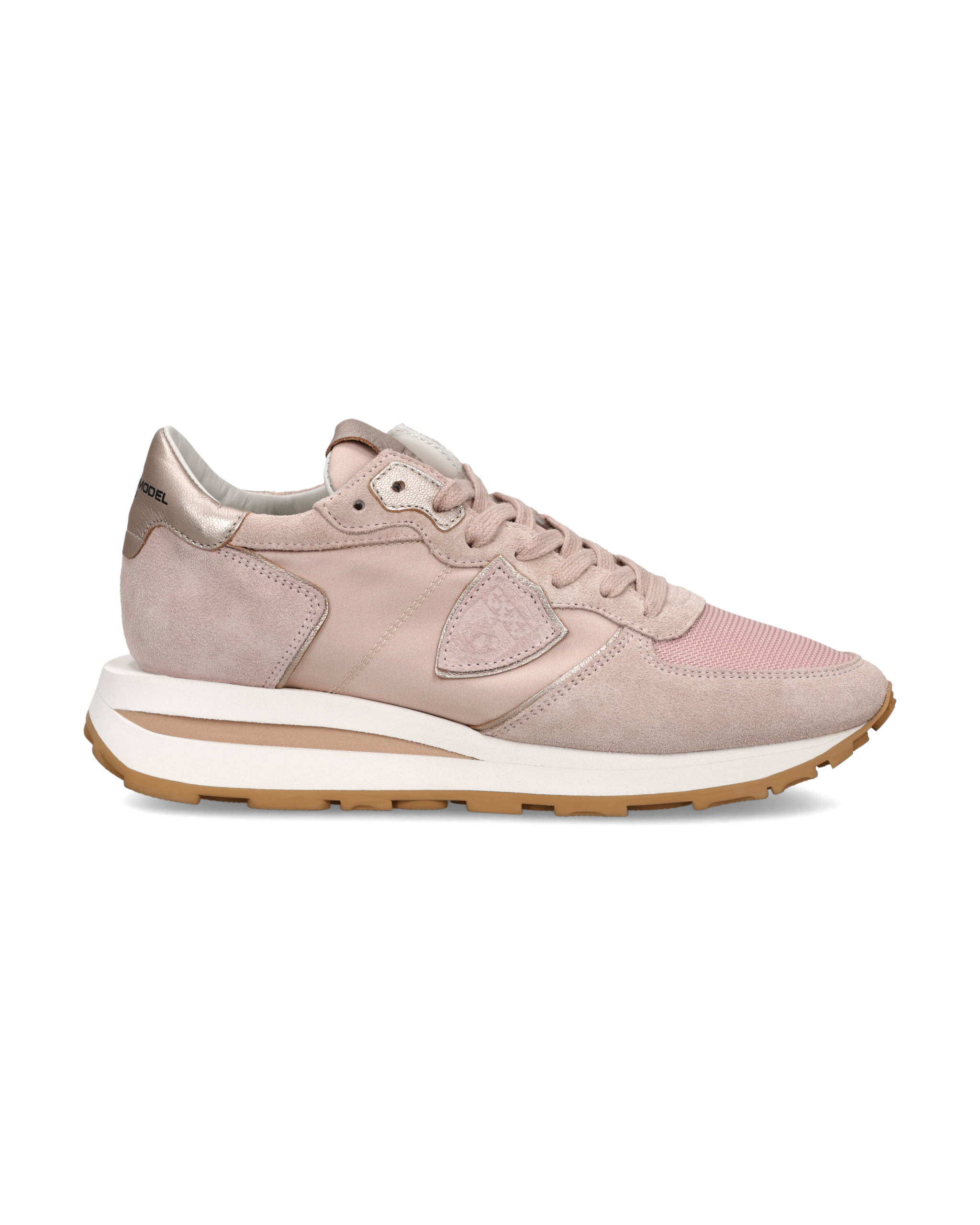 philippe-model-tropez-haute-sneaker-damen-nude-metallic image 1