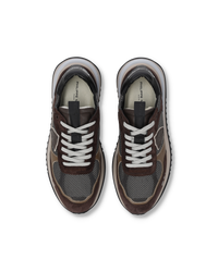 philippe-model-olympique-sneaker-herren-braun-schwarz-grau image 5