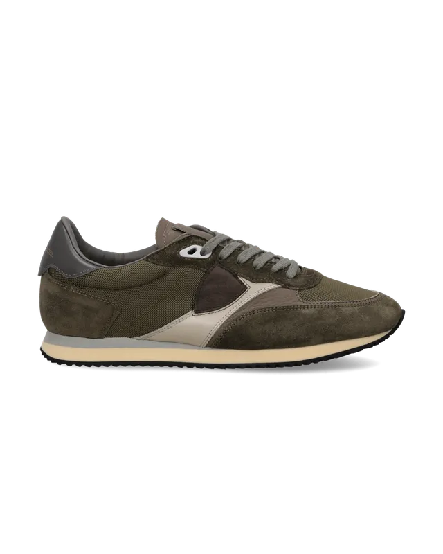 philippe-model-blville-herren-sneaker-milit-rgr-n-schlamm image 1