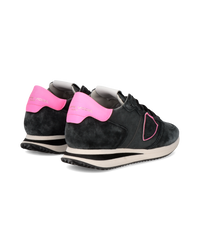 philippe-model-trpx-damen-sneaker-schwarz-fuchsia image 2