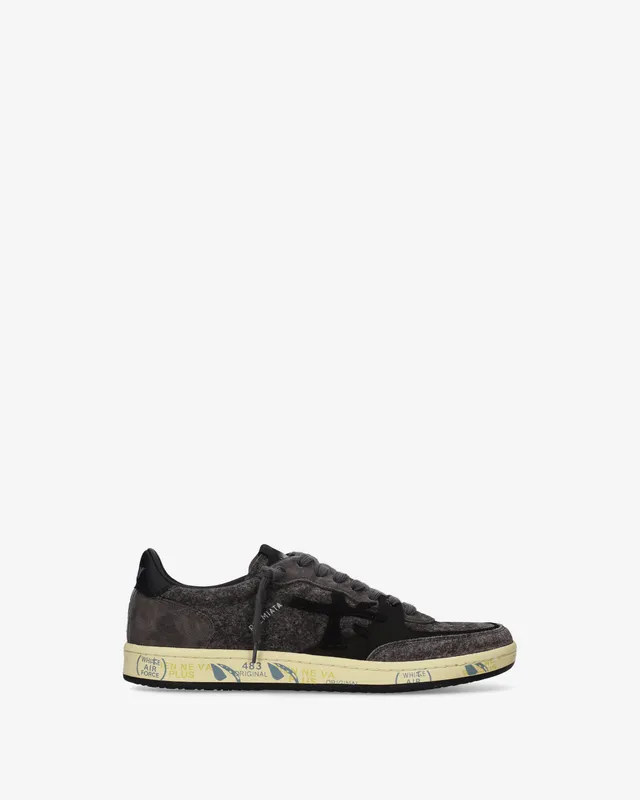 premiata-bskt-clay-8713-sneaker-grey-suede-used-look image 1