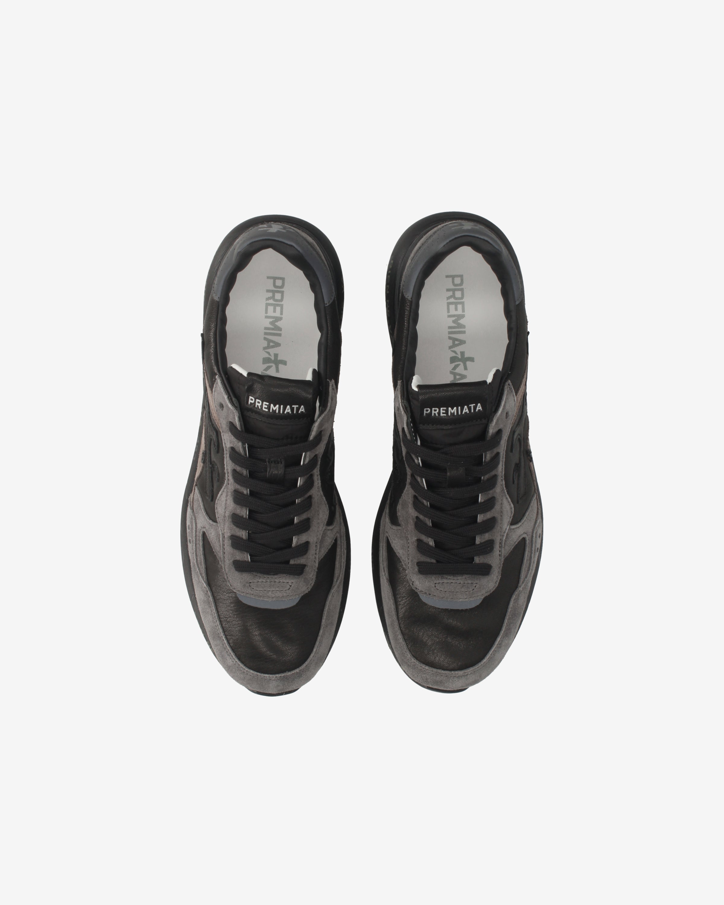 premiata-mick-0-1-8452-sneaker-herren-anthrazit-schwarz image 6