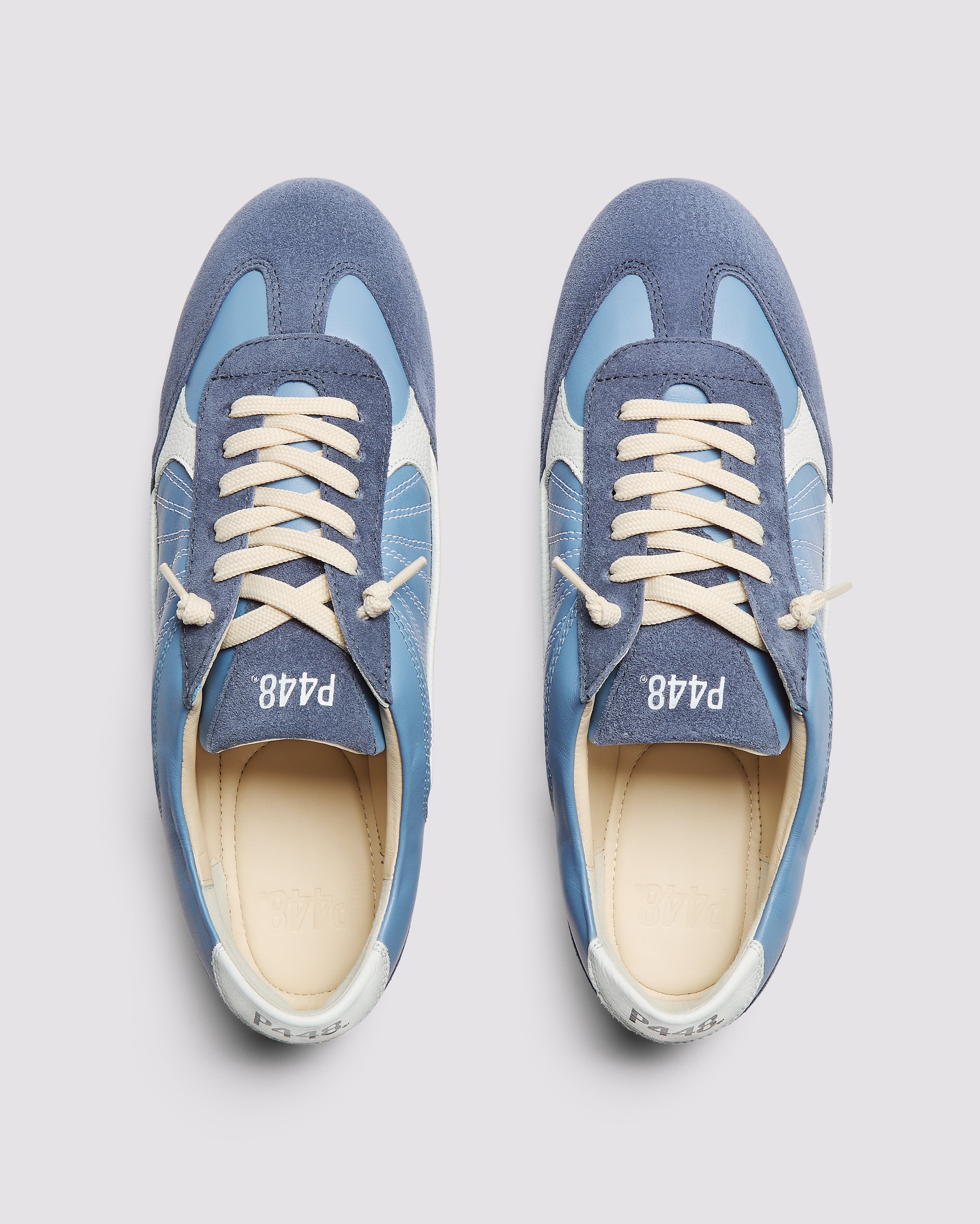 p448-lisbon-indigo-retro-sneaker-damen-hellblau image 2