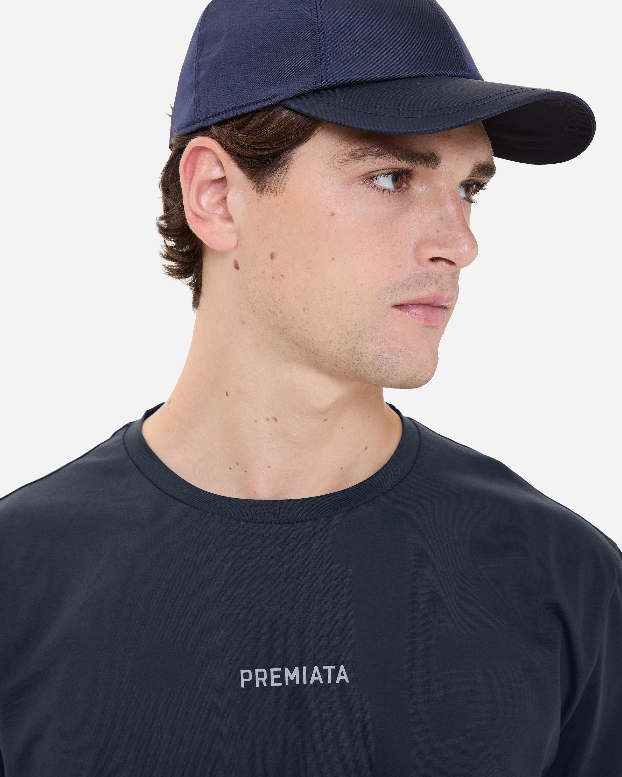 premiata-t-shirt-herren-jersey-blau-regular-fit-rundhals image 2