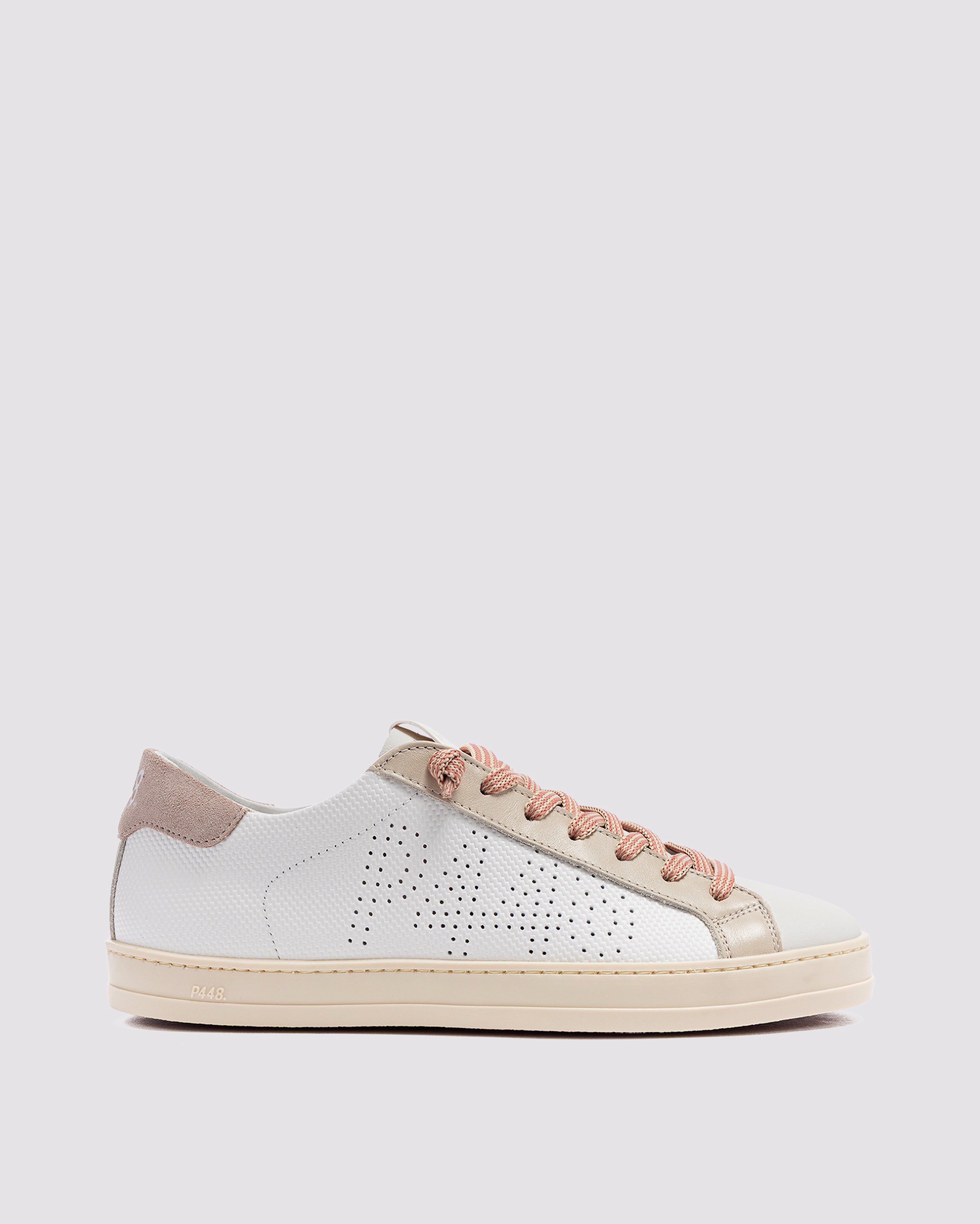 p448-john-white-beige-low-top-sneaker-beige image 1