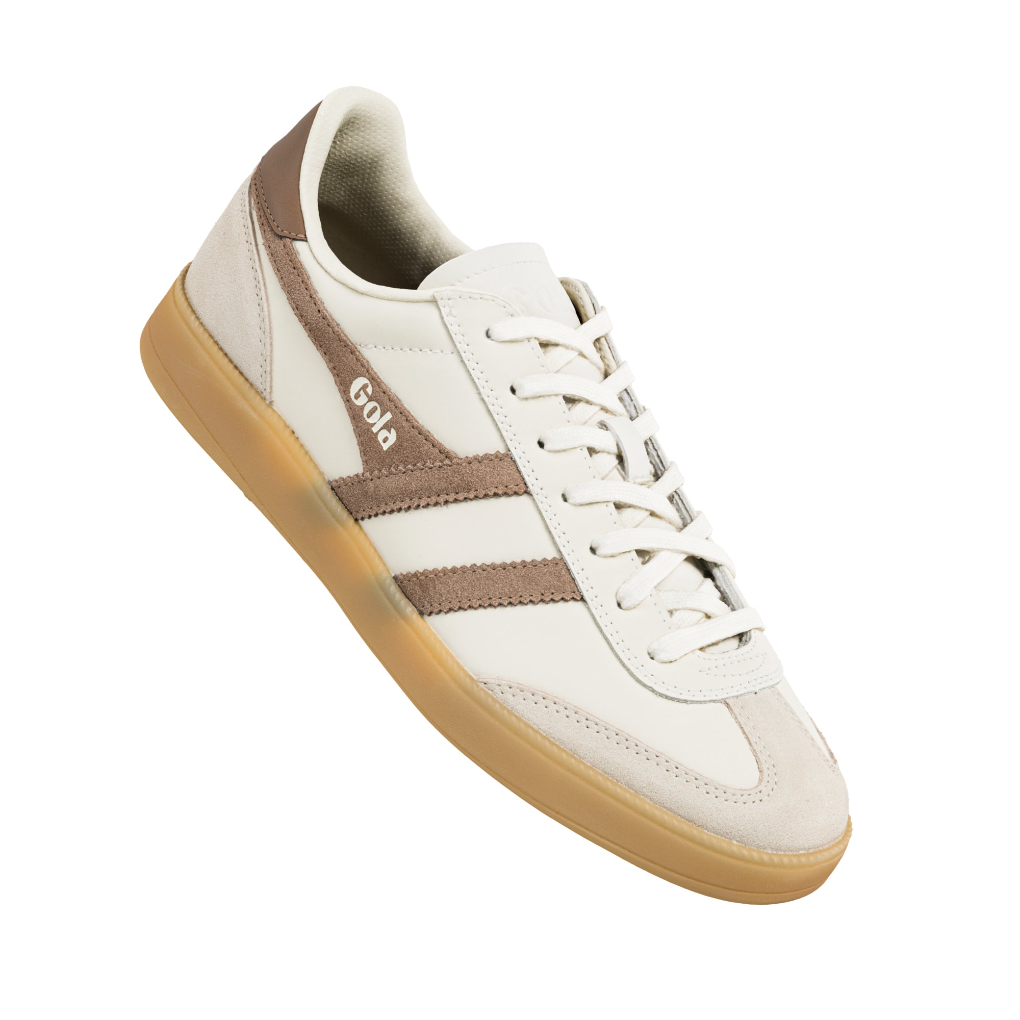 gola-viper-leather-herren-sneaker-creme-otterbraun-leder image 5