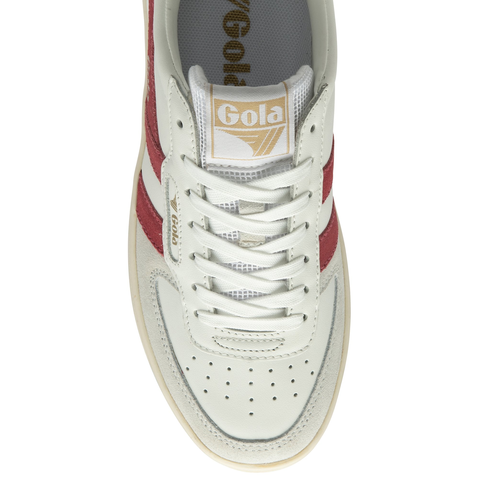 gola-hawk-damen-sneaker-wei-himbeer-gold image 5