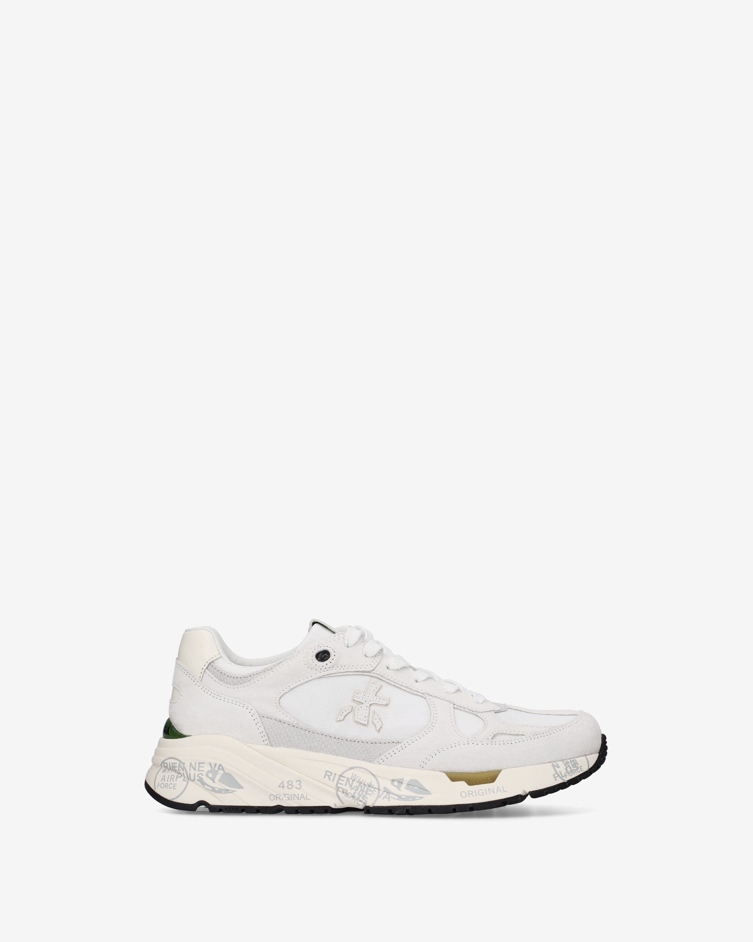 premiata-mased-7823-sneaker-wei-creme-suede-3-5cm image 1