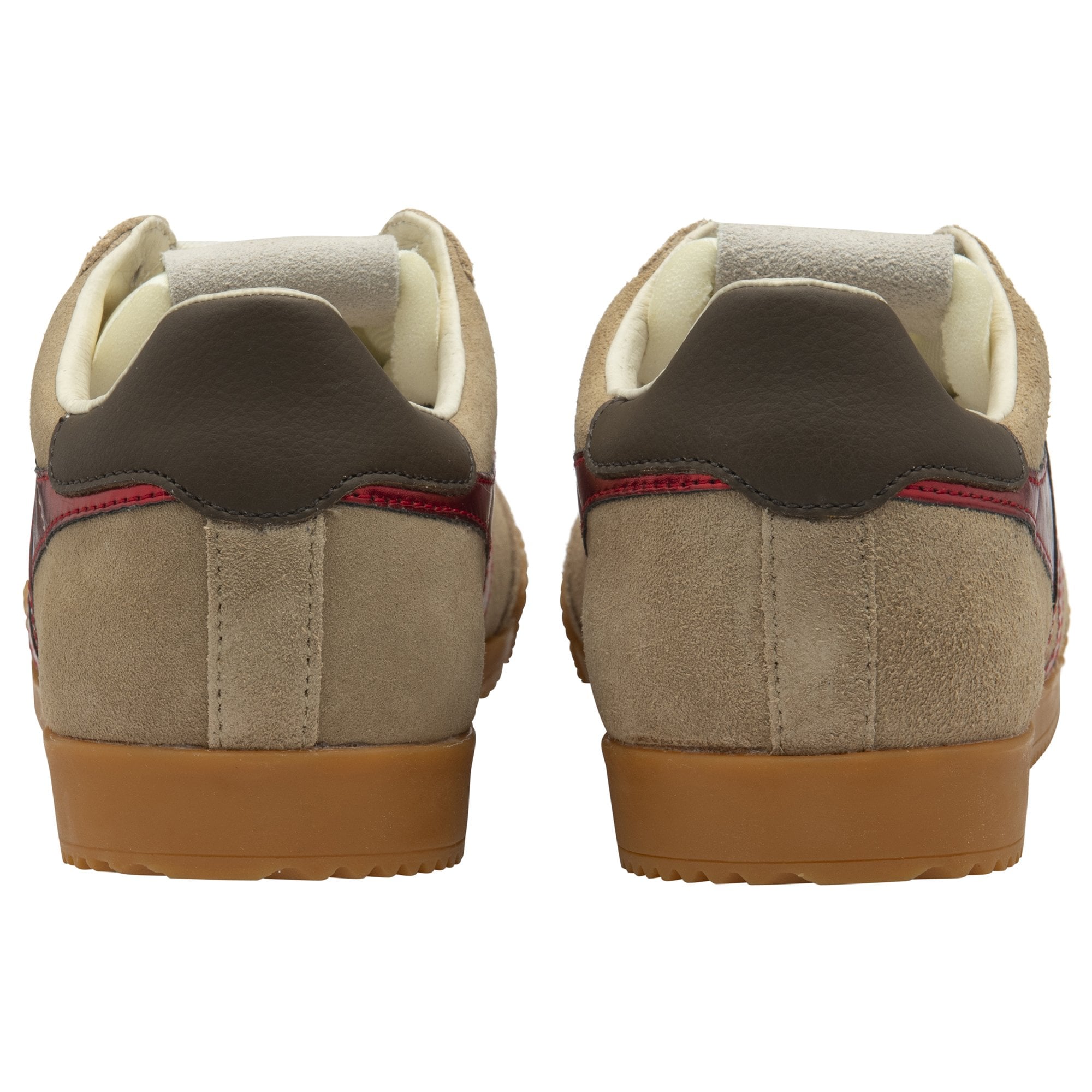 gola-elan-glitz-damen-sneaker-karamell-metallic-rot image 4