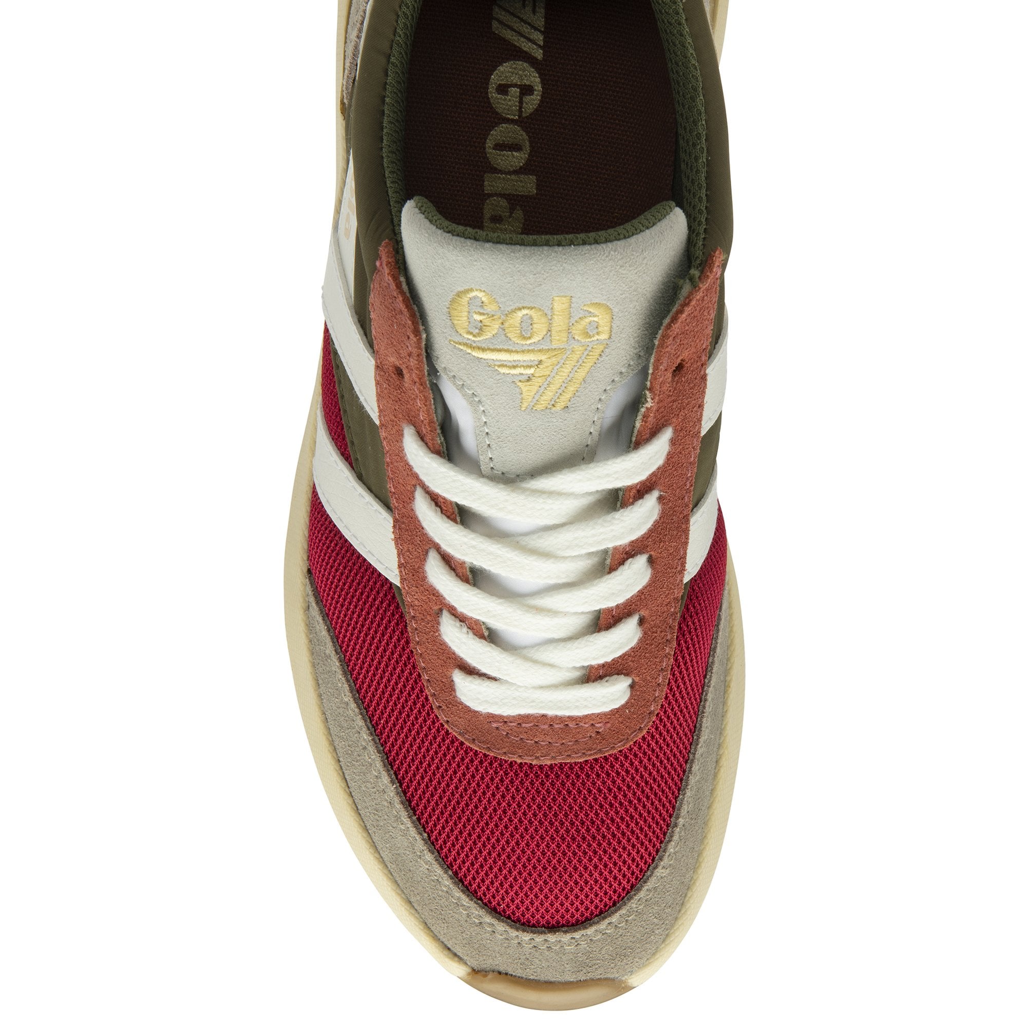 gola-raven-damen-sneaker-himbeer-khaki-weizen image 5