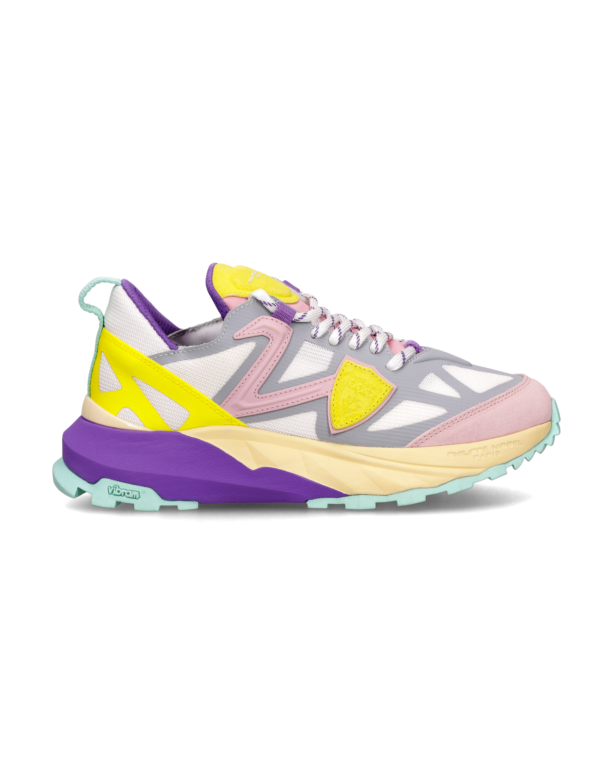 philippe-model-rocx-damen-sneaker-wei-rosa image 1