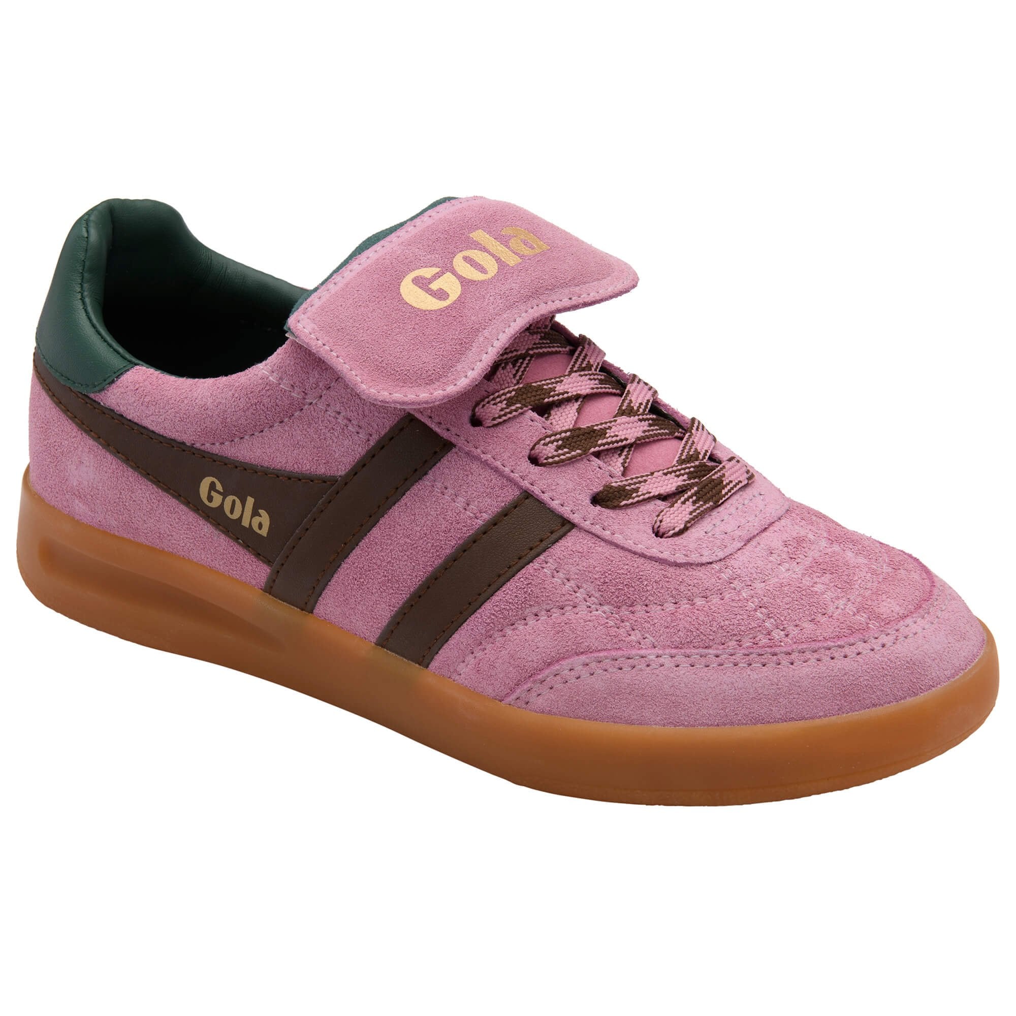 gola-stadia-86-damen-sneaker-bonbonrosa-wildleder image 2