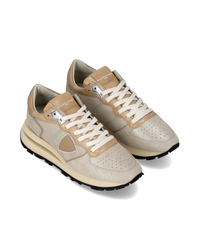 philippe-model-tropez-haute-damen-sneaker-platin-cognac image 5