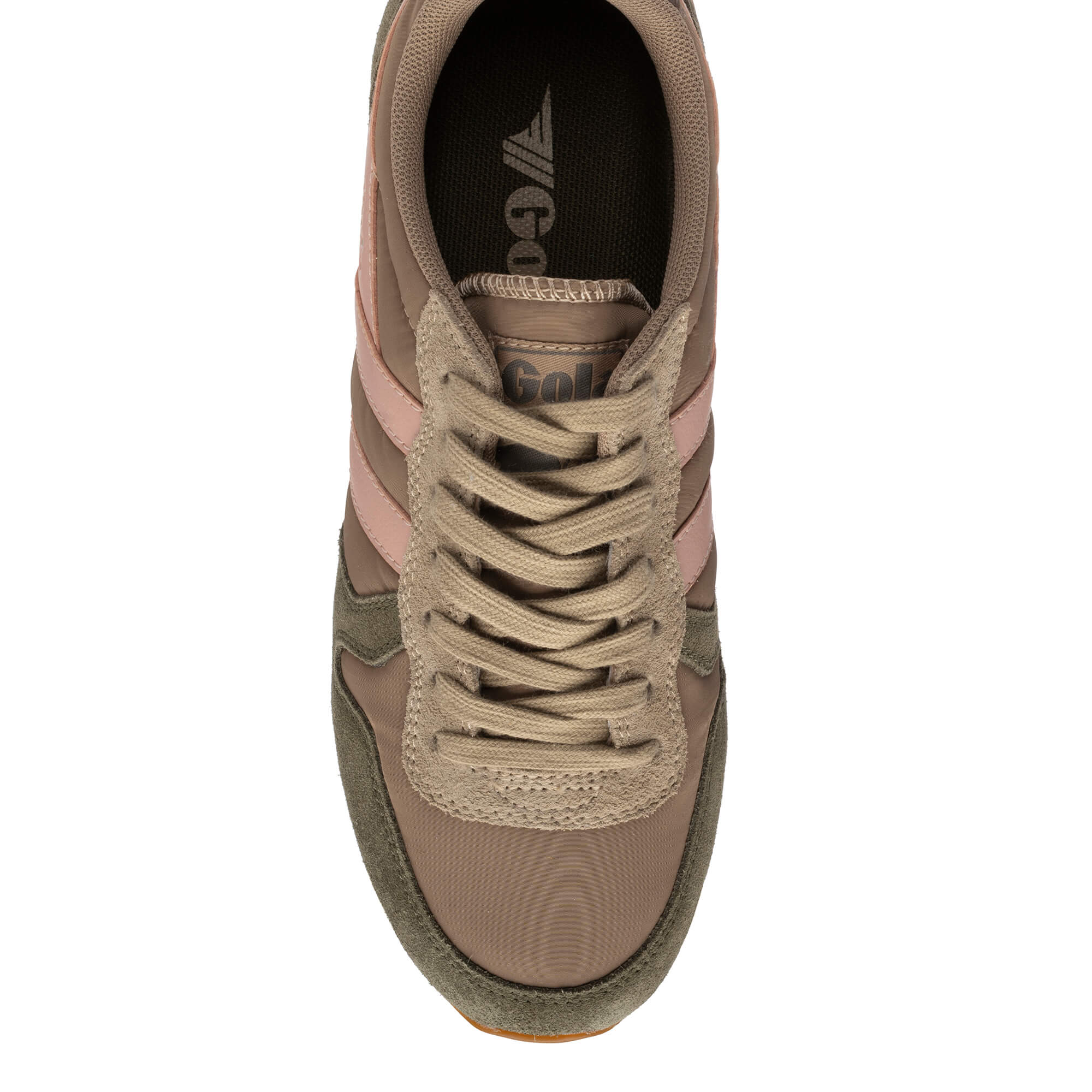 gola-daytona-chute-damen-sneaker-cappuccino-khaki-perlrosa image 5