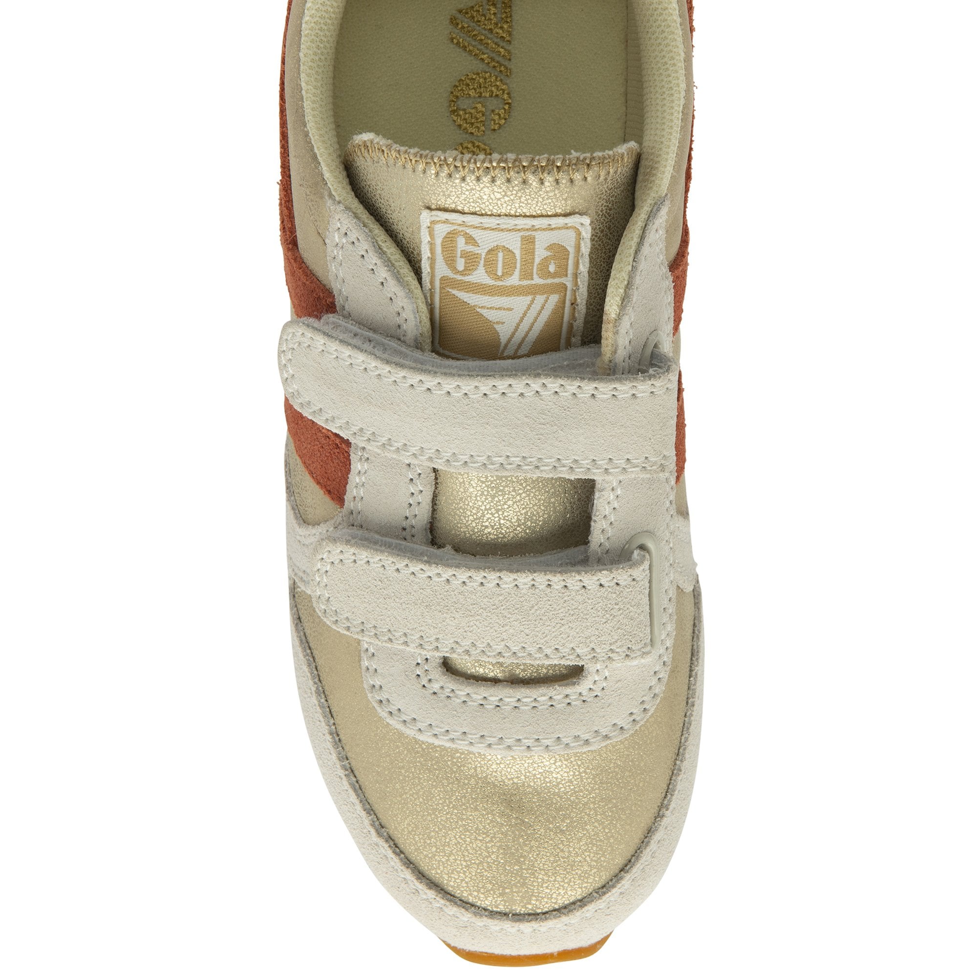 gola-daytona-blaze-strap-kinder-sneaker-gold-orange-gelb image 5