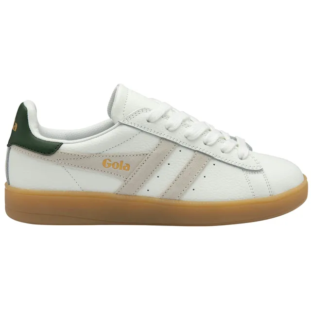 gola-aztec-leder-sneaker-f-r-damen-wei-creme-evergreen image 1
