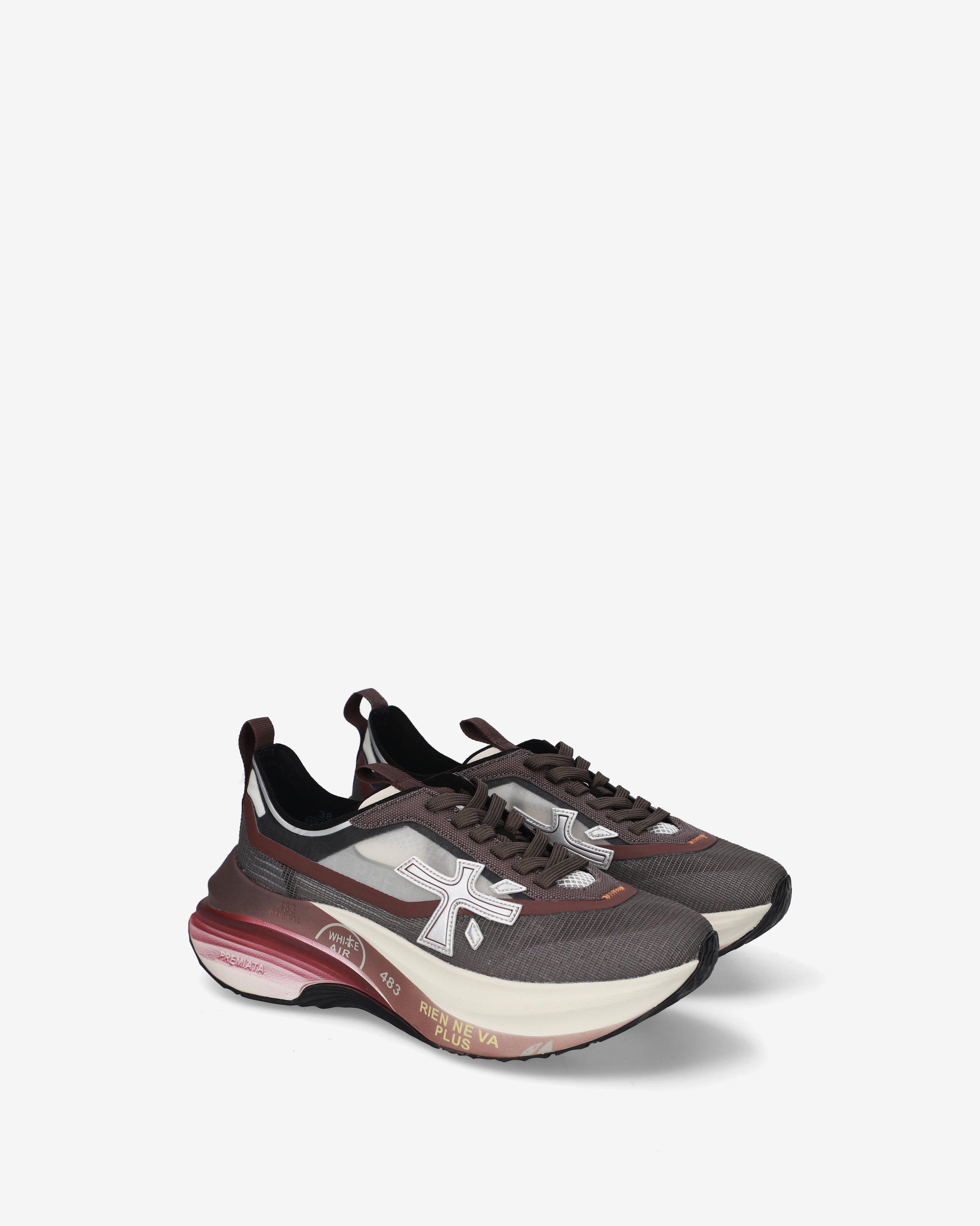 premiata-hill-0-1-8585-sneaker-damen-beige image 2