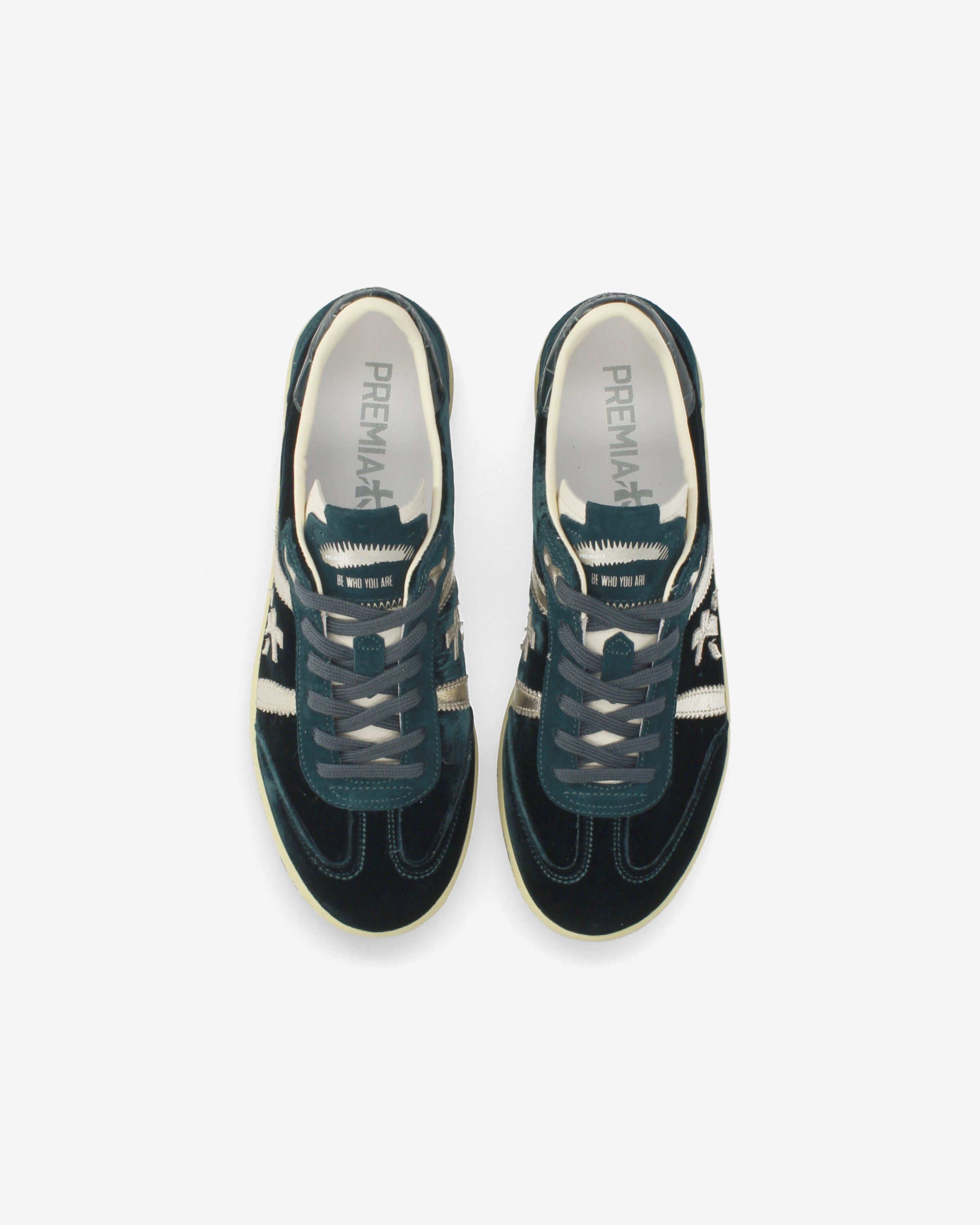 premiata-bonnied-8581-damen-sneaker-navy-velours-suede image 6