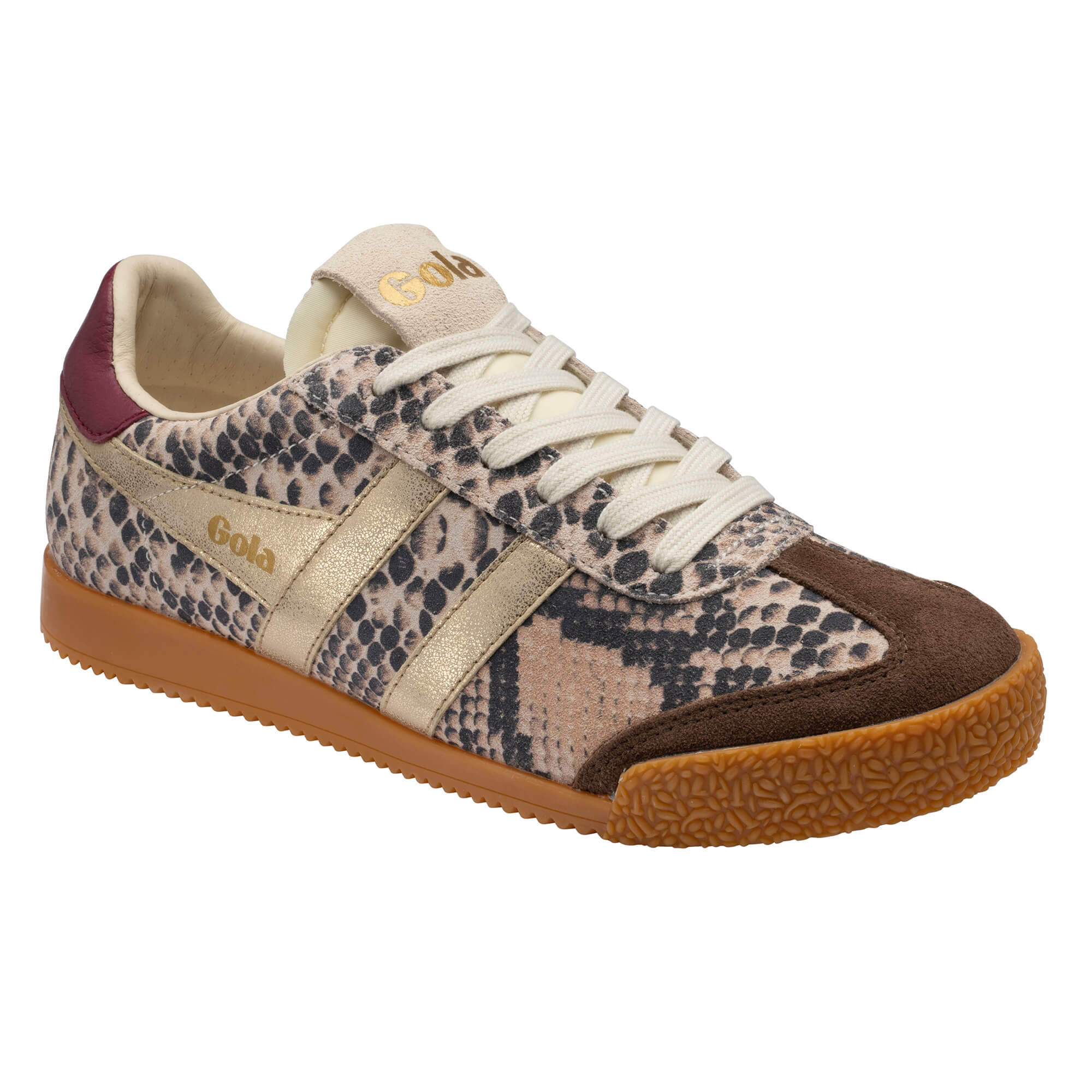 gola-elan-safari-sneaker-f-r-damen-schlangenprint-wildleder image 2