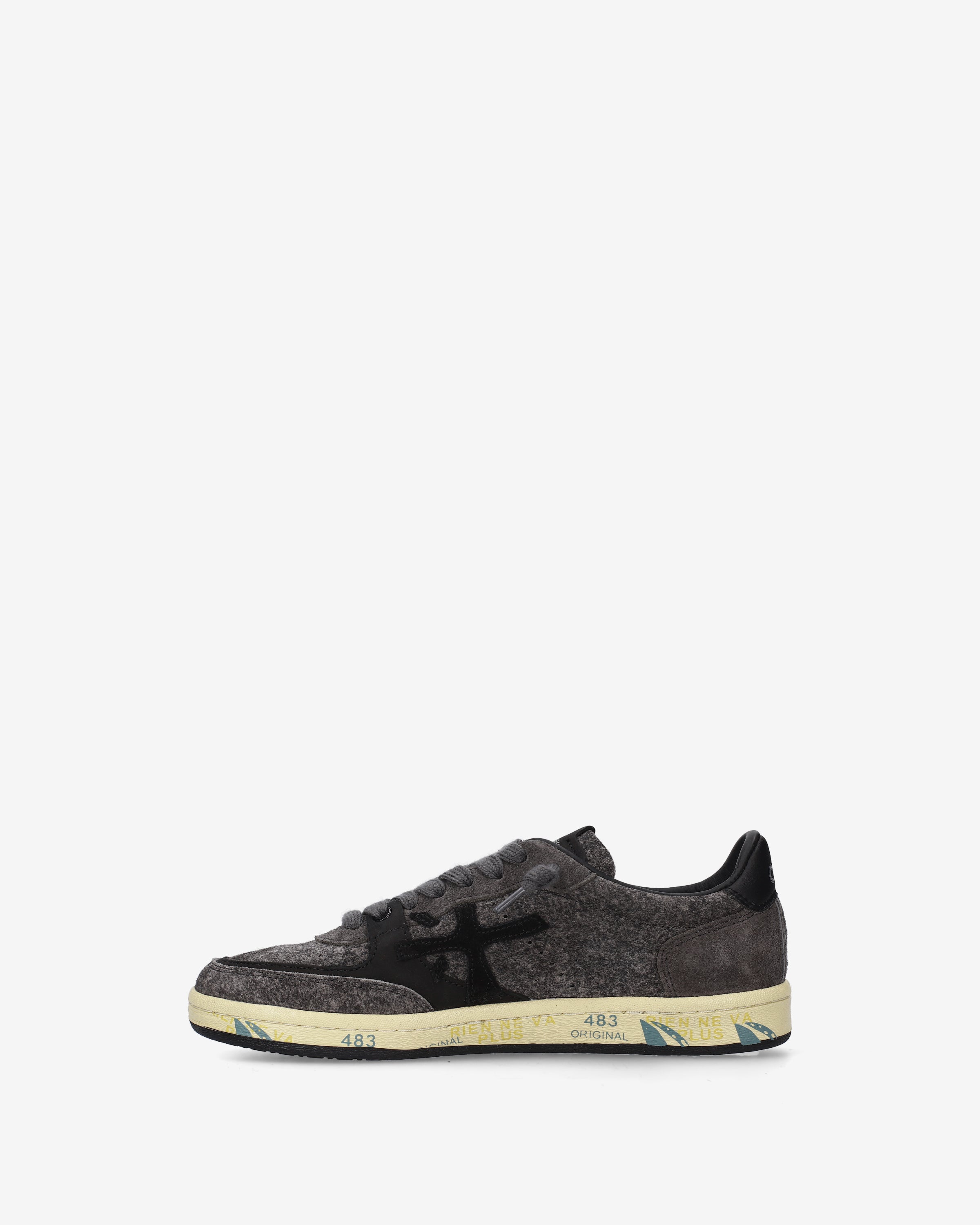 premiata-bskt-clayd-8713-sneaker-grey-suede image 3