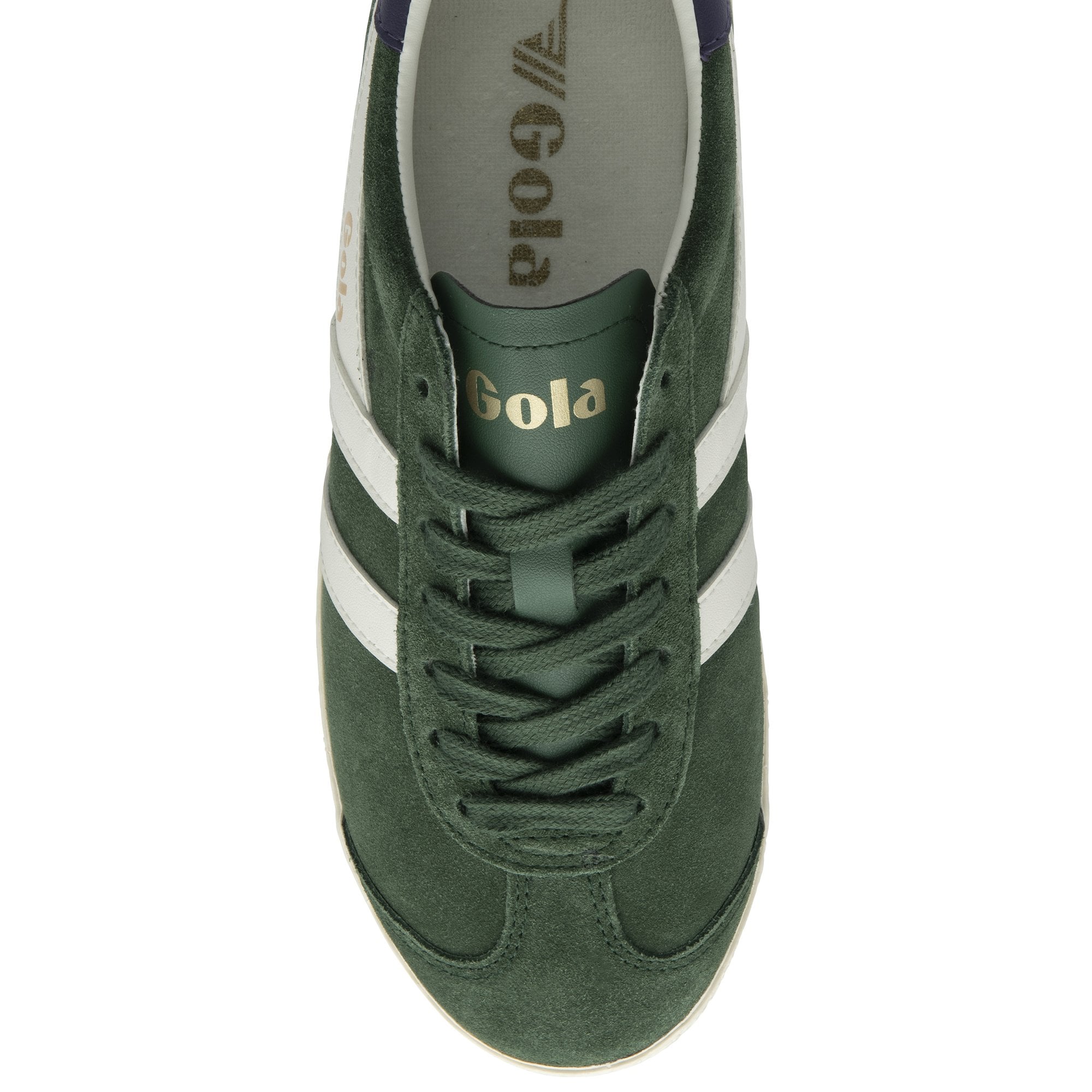 gola-medallist-damen-sneaker-evergreen-wildleder-pflaume image 5