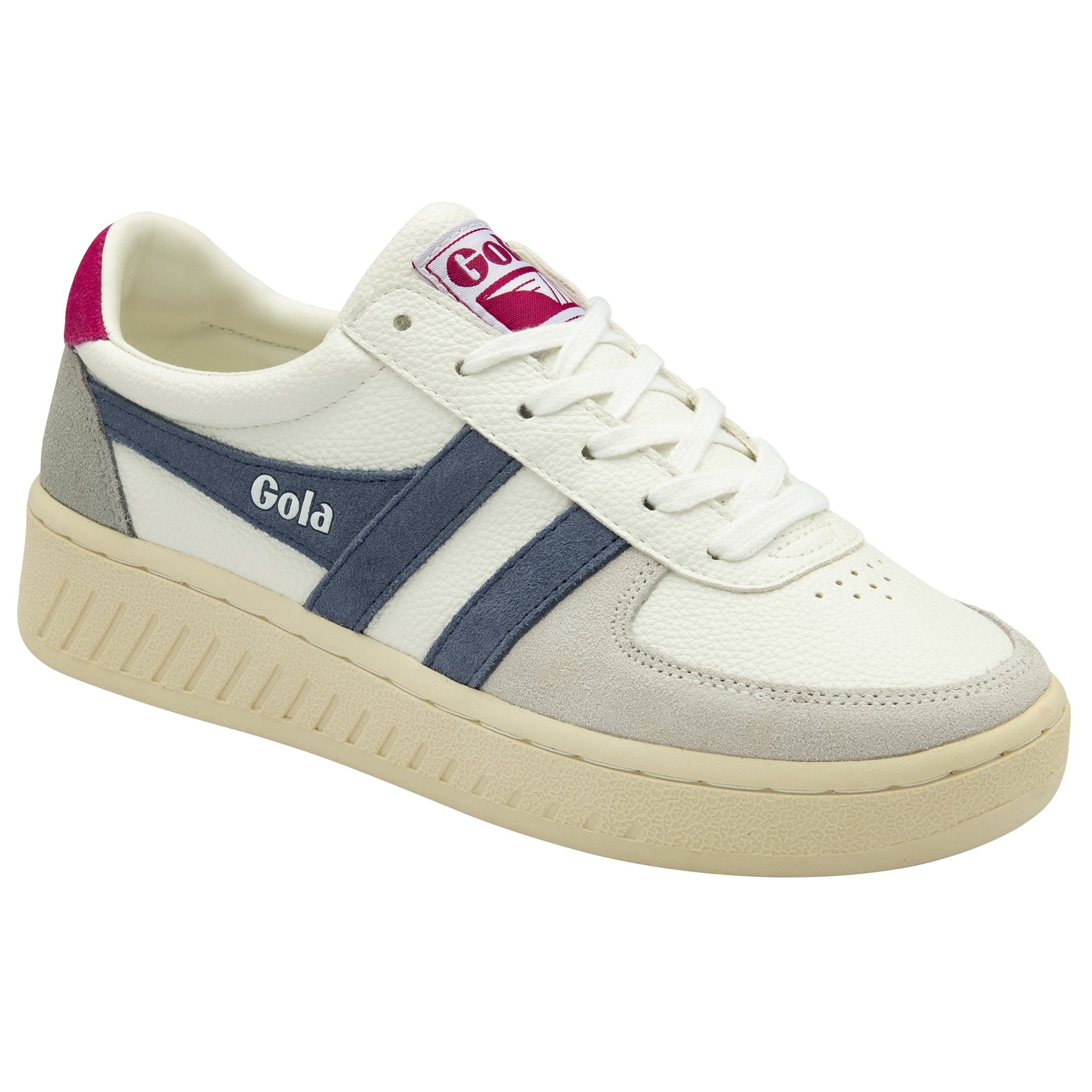 gola-grandslam-trident-damen-sneaker-wei-fuchsia image 2