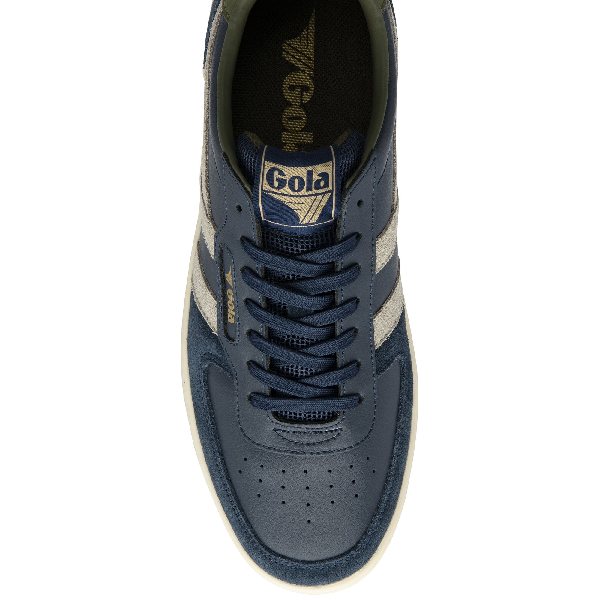 gola-hawk-sneaker-f-r-herren-navy-grau-khaki image 5
