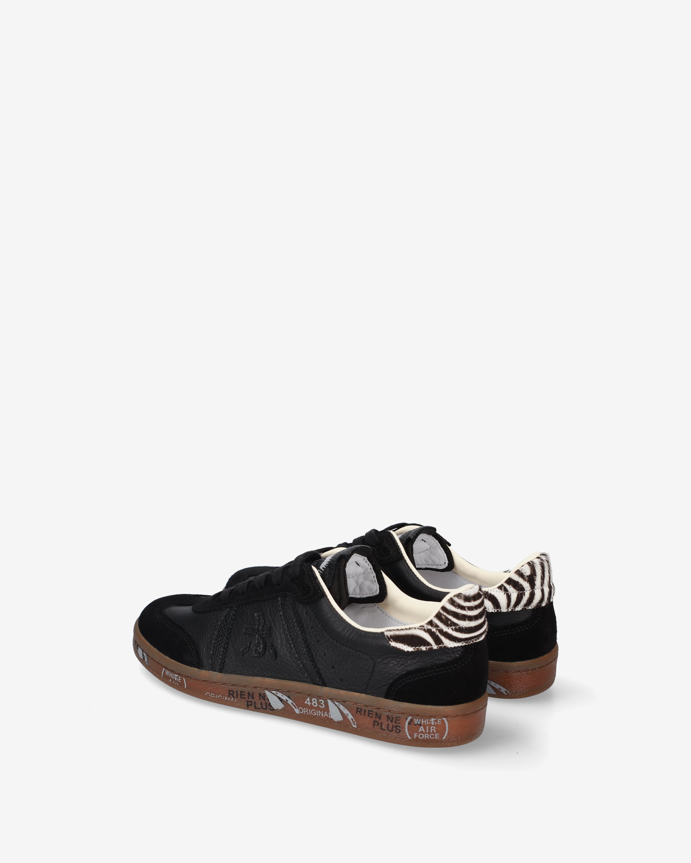 premiata-bonnied-8583-damen-sneaker-black-leder-suede image 5