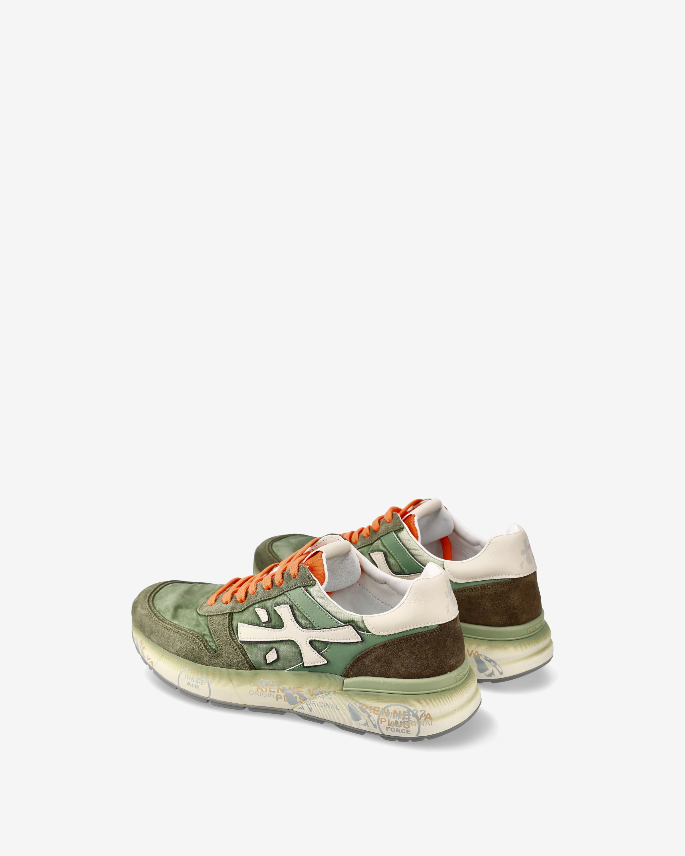 premiata-mick-7244-sneaker-salbeigr-n-herren-suede-mesh image 5