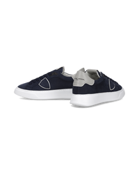 philippe-model-temple-sneaker-herren-wei-blau-grau image 4