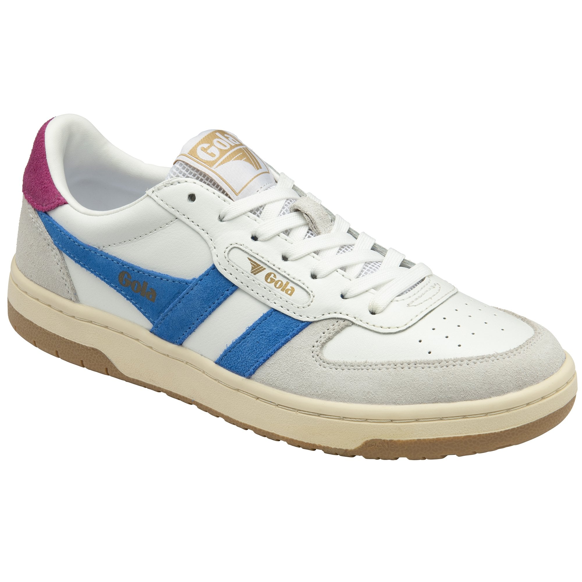 gola-hawk-sneaker-f-r-damen-wei-pazifik-fuchsia image 2