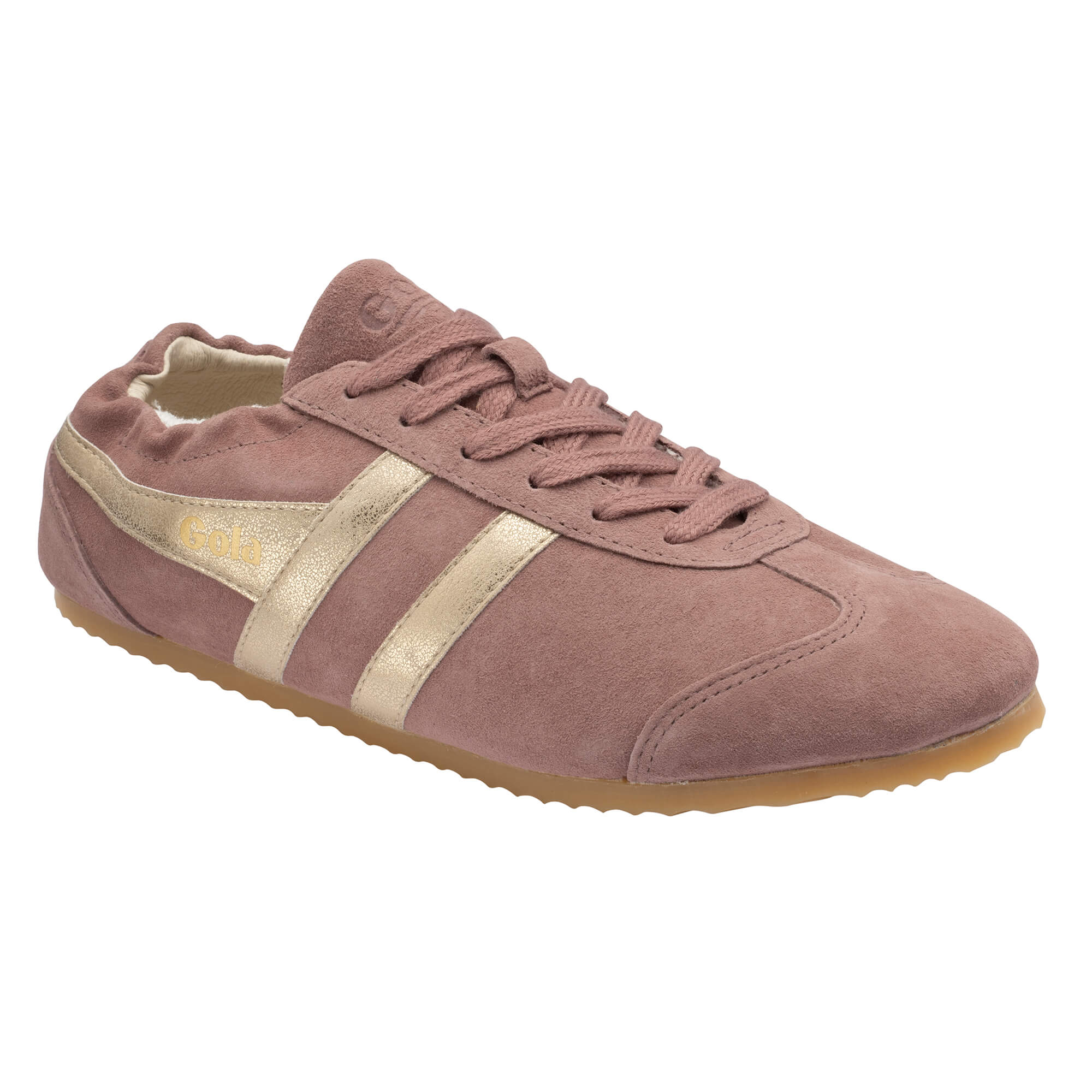 gola-aurora-damen-turnschuhe-braun-ros-wildleder image 2
